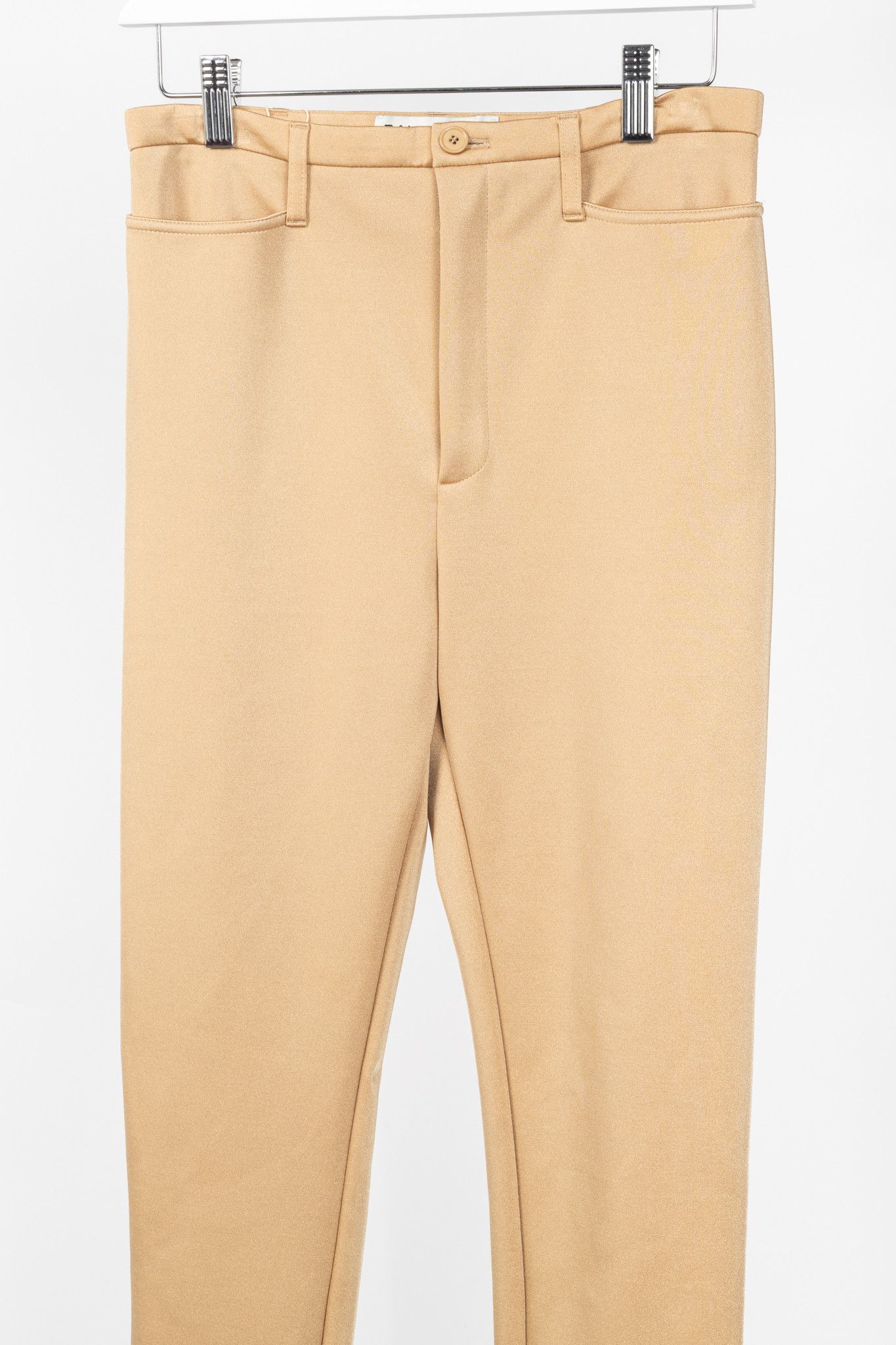 Balenciaga Balenciaga Resort 2017 Beige High-Waisted Skinny Pants Size 27" / US 4 / IT 40 - 3 Thumbnail