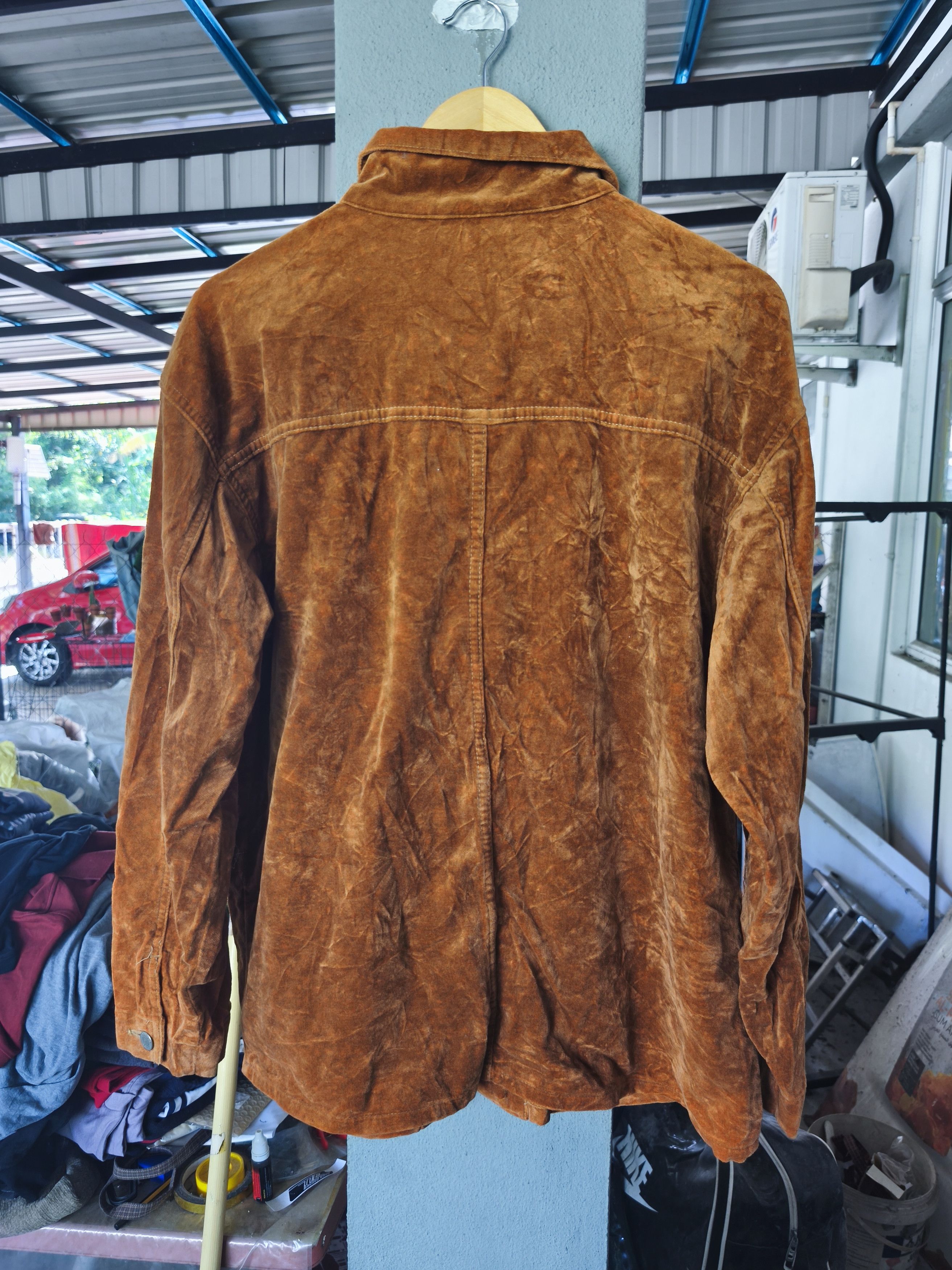 Japanese Brand Betty smith brown velvet chore jacket Size US M / EU 48-50 / 2 - 6 Thumbnail