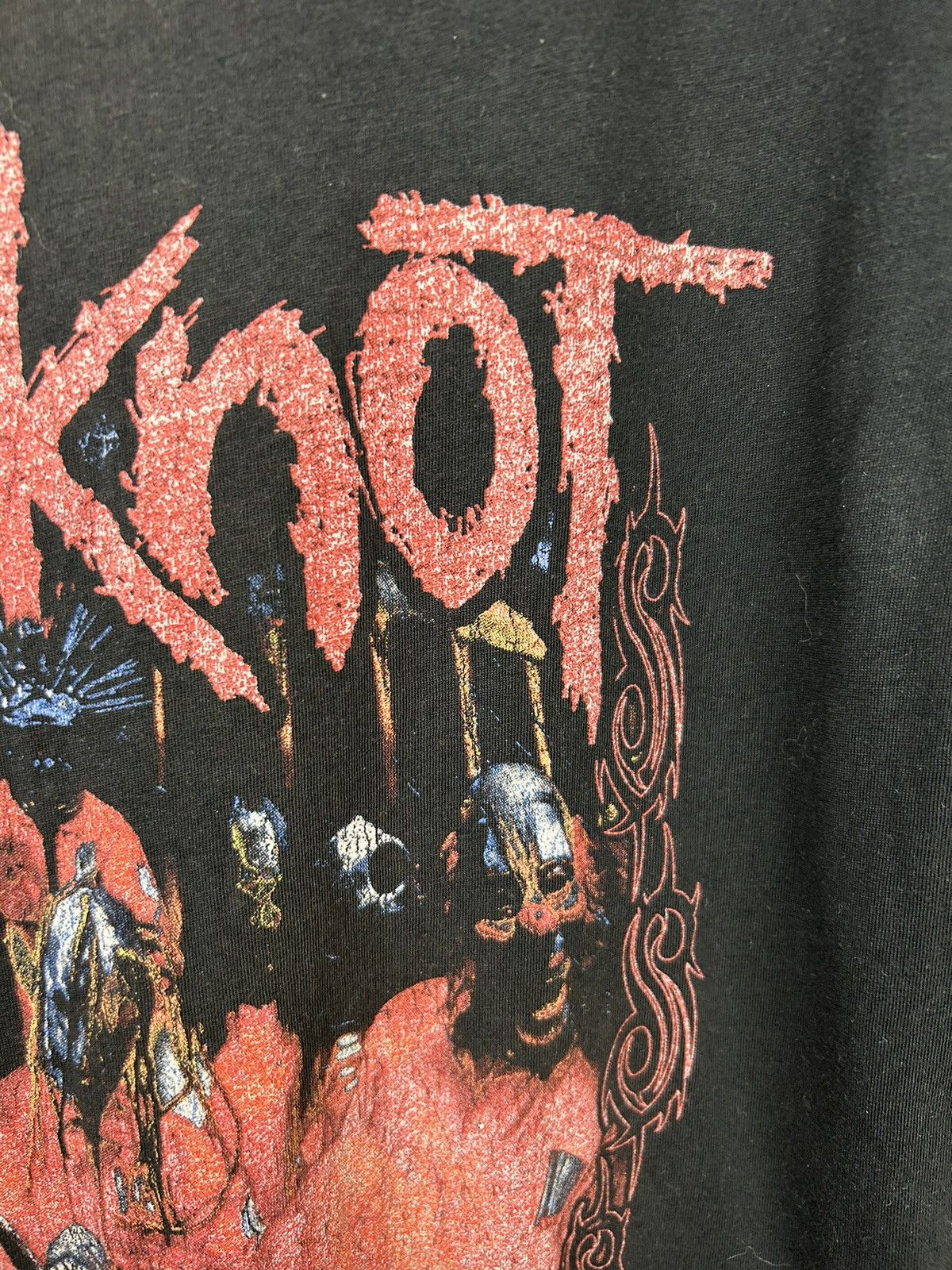 Band Tees Slipknot Black Band T Shirt Size US M / EU 48-50 / 2 - 8 Thumbnail
