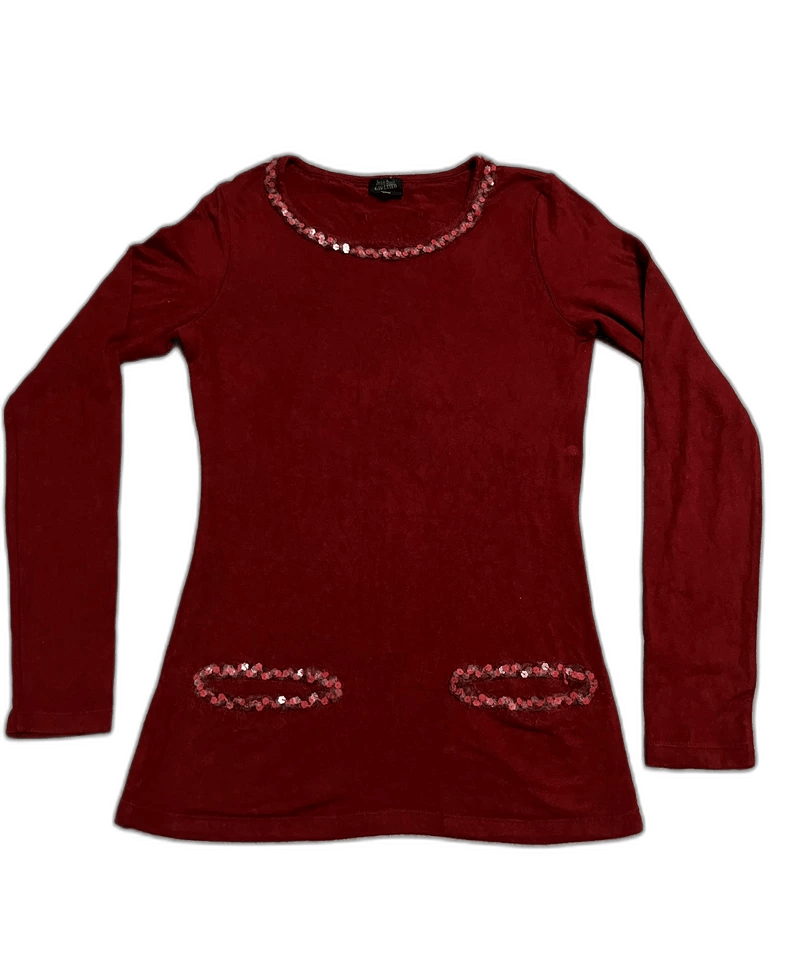 Jean Paul Gaultier Jean Paul Gaultier Long Sleeve Top Size S / US 4 / IT 40 - 1 Thumbnail
