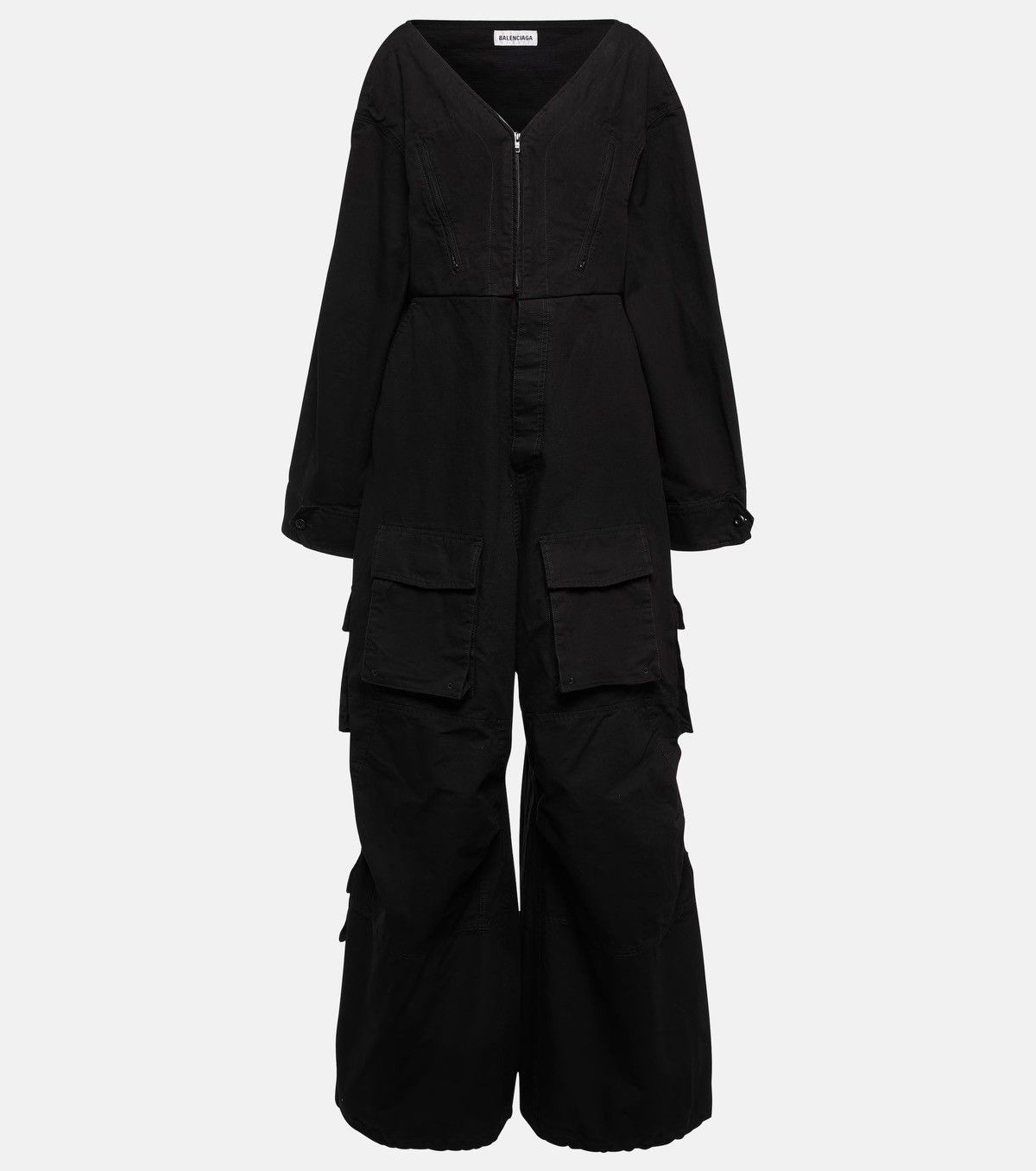 Balenciaga Balenciaga cargo jumpsuit. Size 26" / US 2 / IT 38 - 2 Thumbnail
