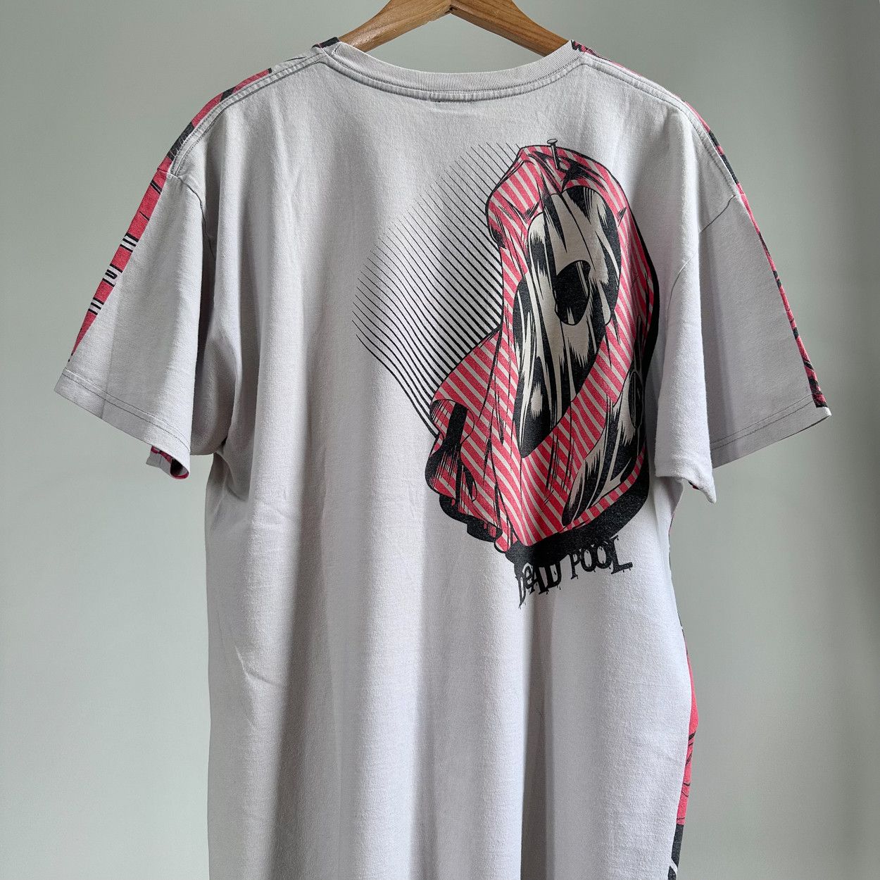Vintage 2000s Deadpool over print marvel tag size XL Size US XL / EU 56 / 4 - 3 Thumbnail