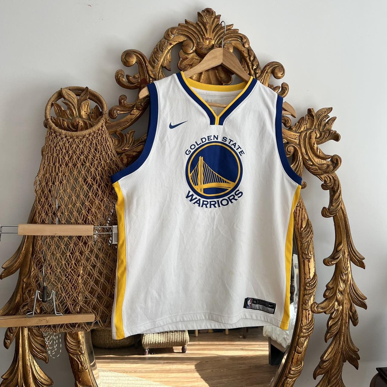 NBA × Nike Nike Golden State Warriors Curry NBA Jersey XL Size US L / EU 52-54 / 3 - 1 Thumbnail