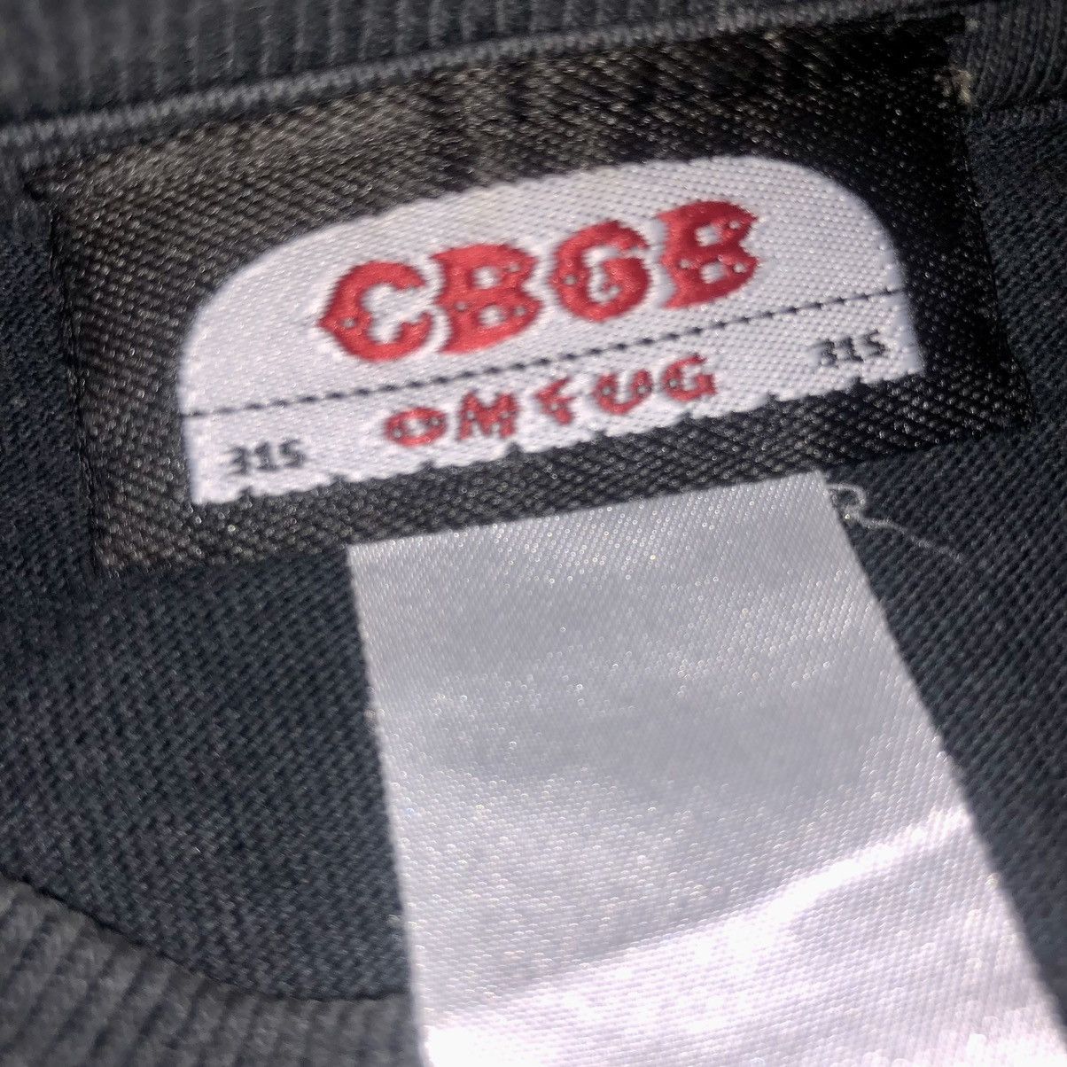 Band Tees CBGB OMFUG 315 LONG SLEEVE TEE SHIRT Size US M / EU 48-50 / 2 - 7 Thumbnail
