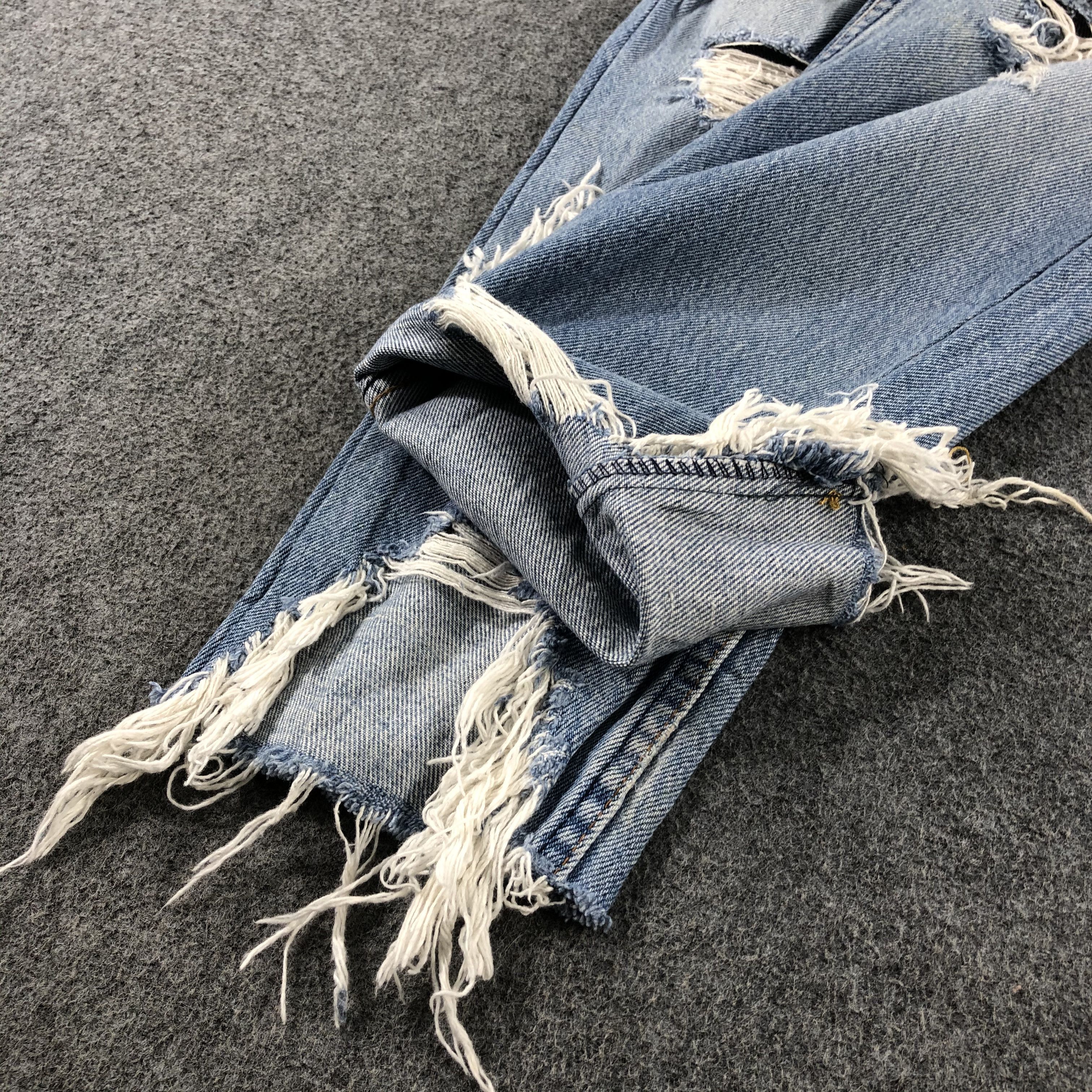 Levi's 90s Vintage Blue Wash Levis 501 Jeans-J2568 Size US 28 / EU 44 - 7 Thumbnail