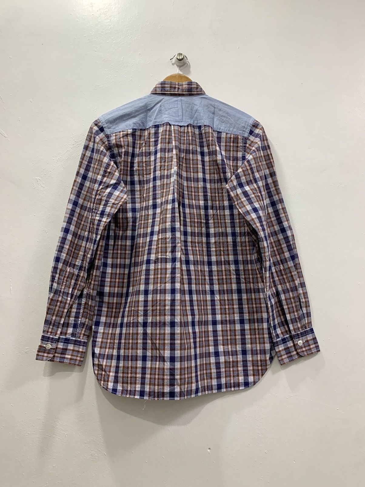 Junya Watanabe JUNYA WATANABE MAN COMME des GARÇONS CHECK PATTERNED SHIRT Size US XS / EU 42 / 0 - 5 Thumbnail