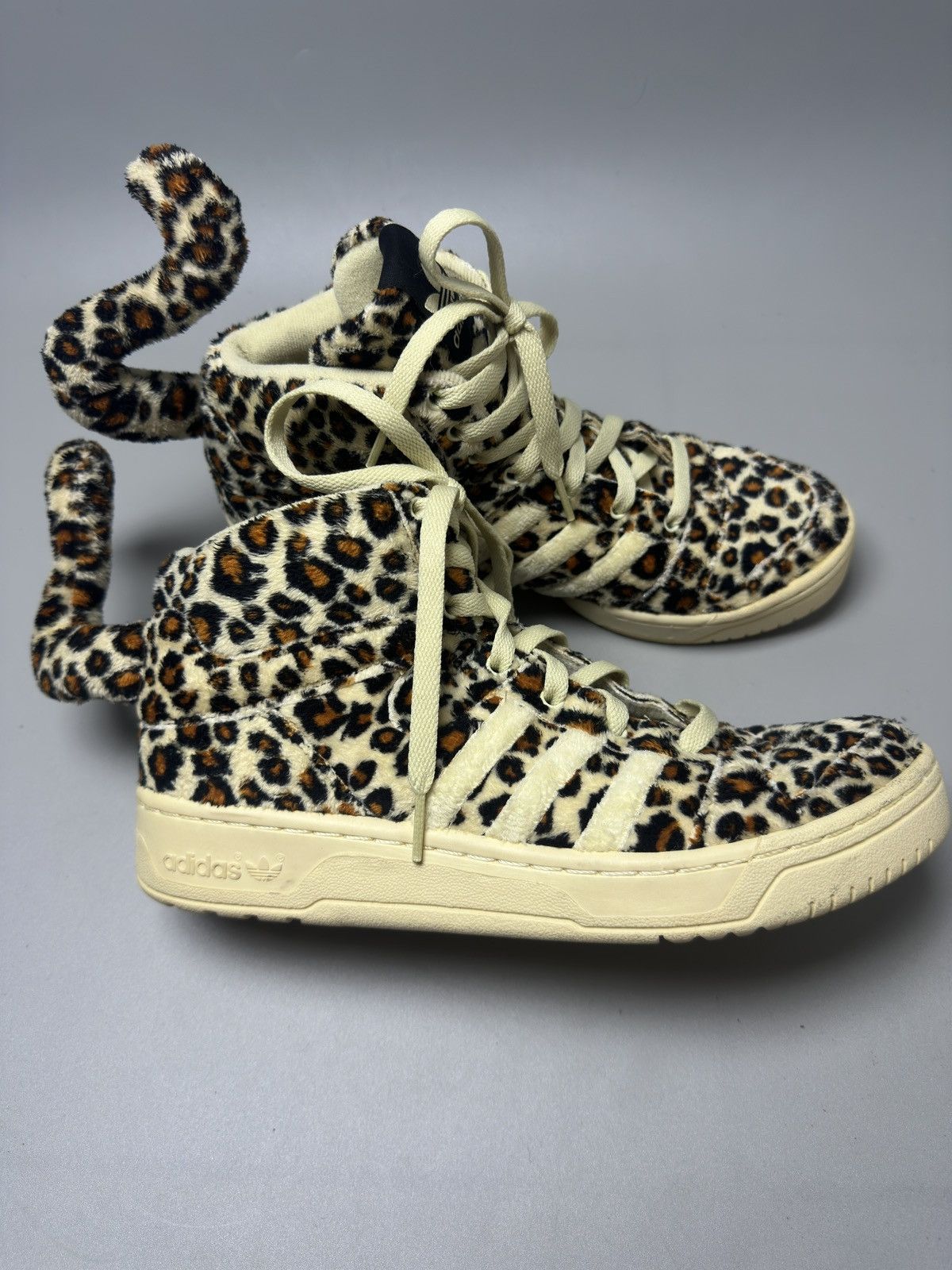 Adidas × Jeremy Scott Jeremy Scott Adidas Leopard Sandstorm Size US 7.5 / EU 40-41 - 7 Thumbnail