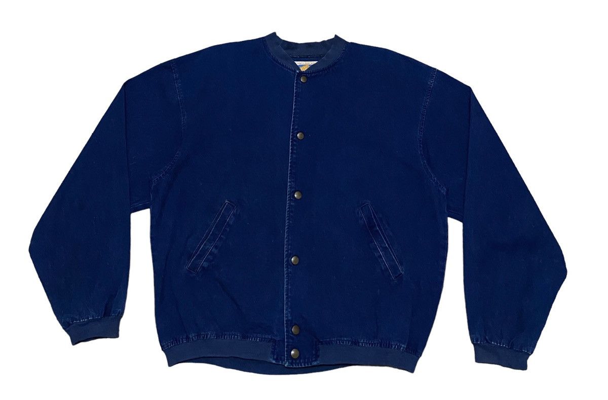 Toyo Enterprises Vintage Buggy By Toyo Enterprise Baseball Denim Jacket 1990s Size US L / EU 52-54 / 3 - 1 Thumbnail