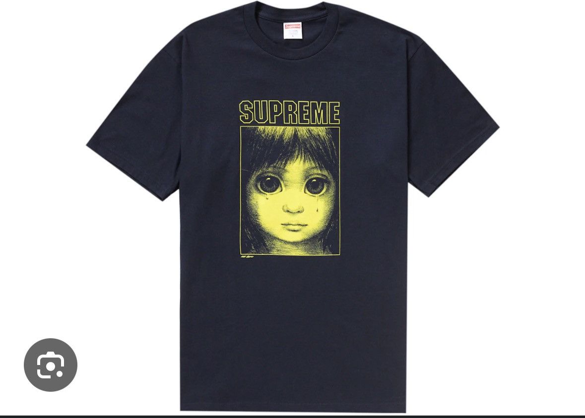 Supreme Supreme Margaret tee (navy) Size US L / EU 52-54 / 3 - 4 Thumbnail