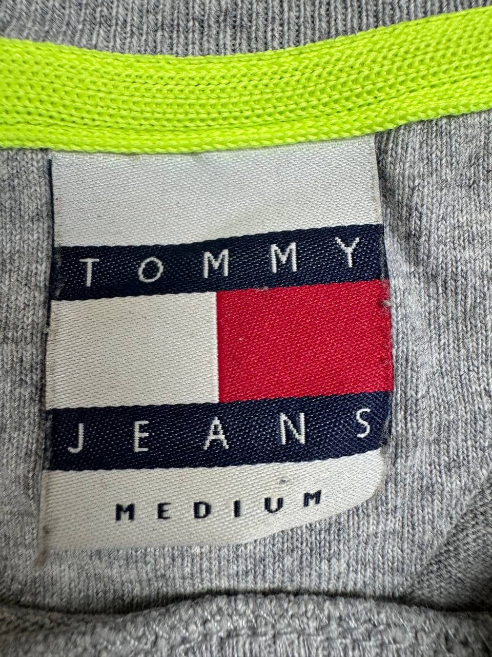 Tommy Hilfiger TOMMY HILFIGER D JEANS Logo Short Sleeve Top BRAND T-shirt Size M / US 6-8 / IT 42-44 - 4 Thumbnail