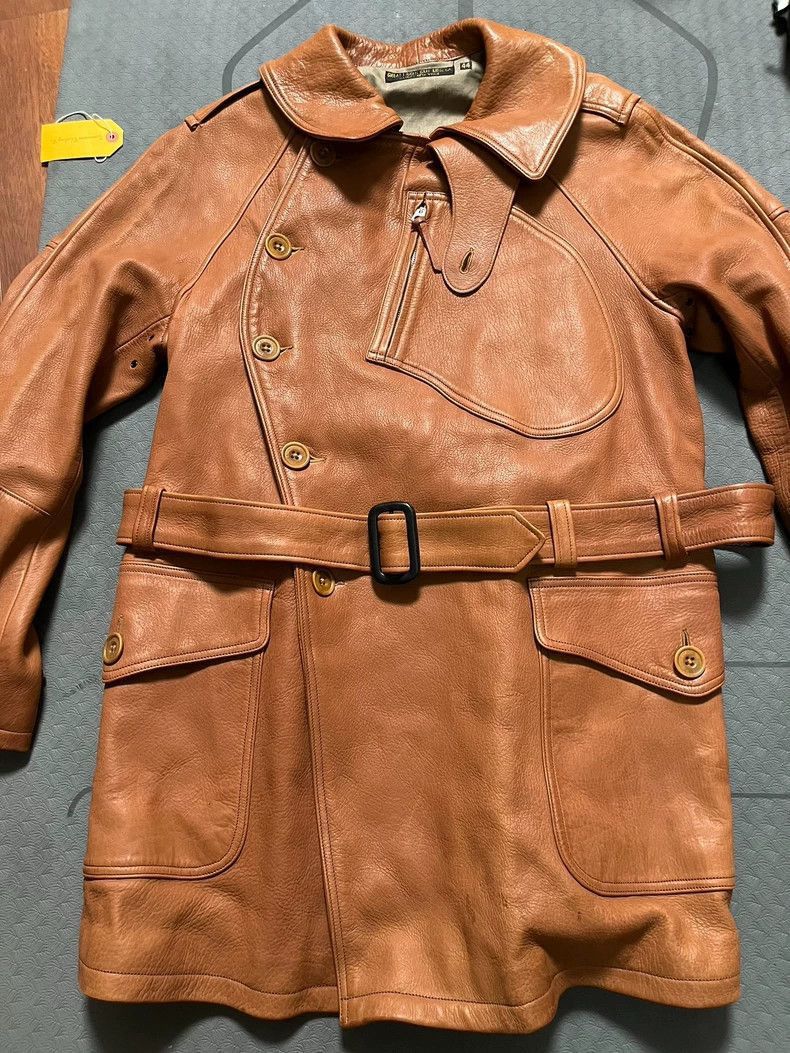 Freewheelers Freewheelers Deerskin flying jacket-2506 Size US XL / EU 56 / 4 - 3 Thumbnail