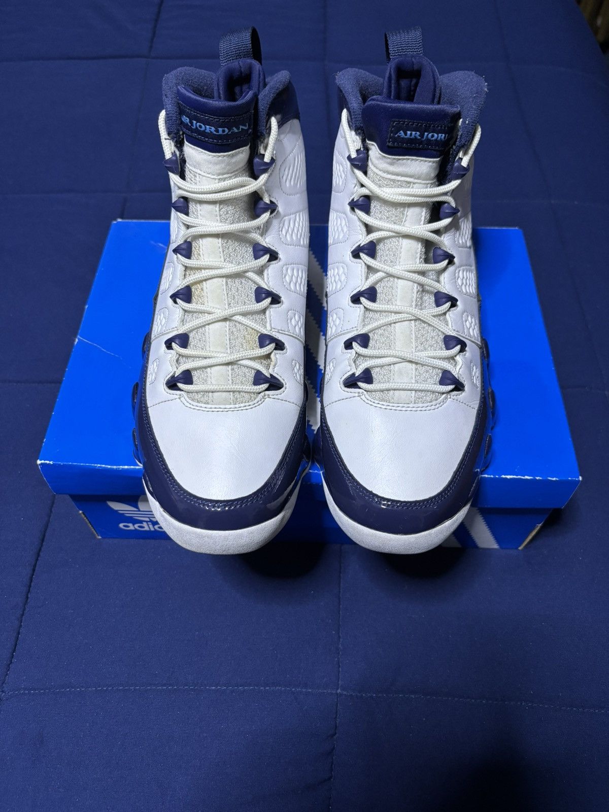 Jordan Brand Jordan 9 Retro UNC 2019 Size 9.5 Size US 9.5 / EU 42-43 - 2 Thumbnail