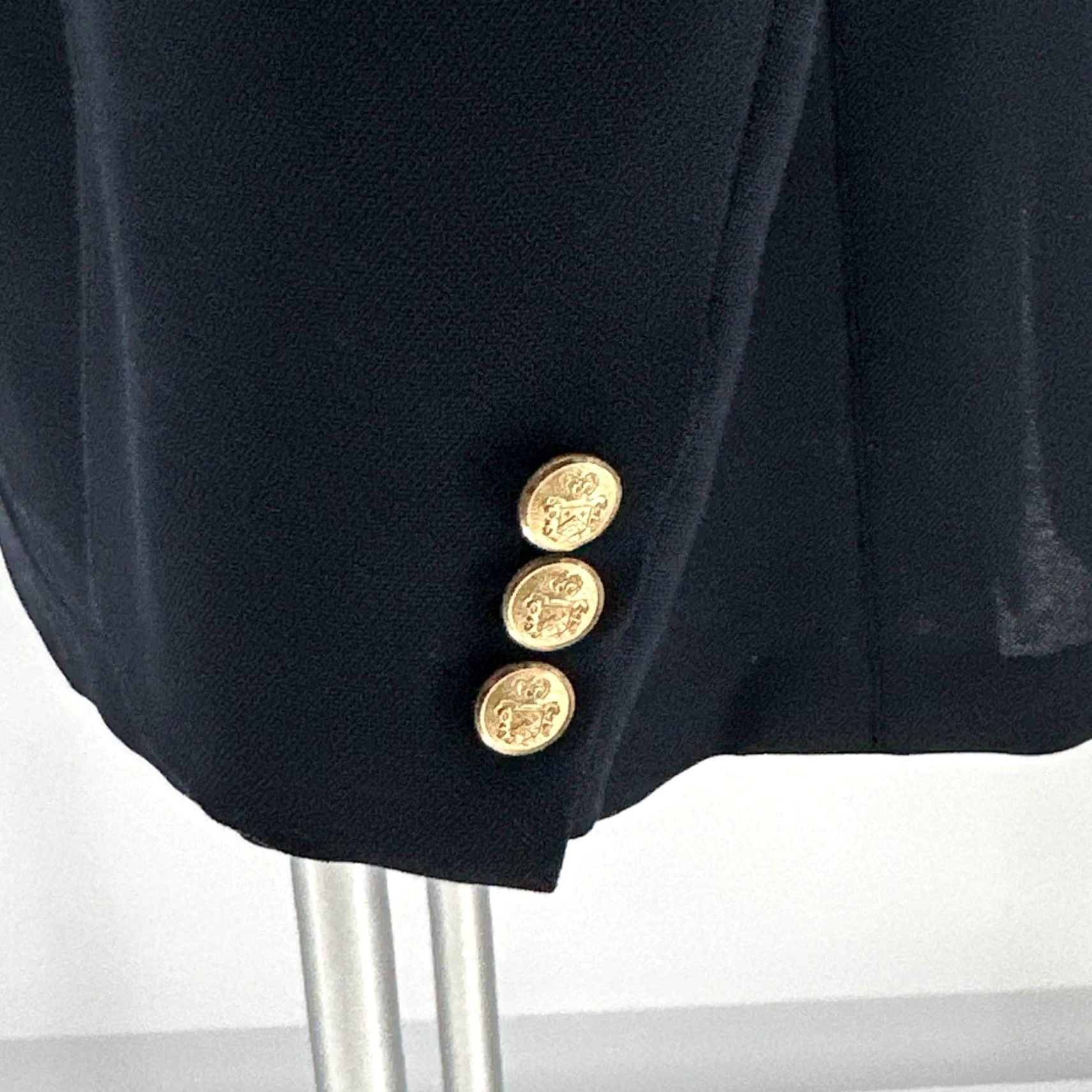 Vintage VINTAGE Cricketeer Blazer Sport Coat Mens 42R Navy Blue Two-Button Notch Lapel USA 80s Size 42R - 3 Thumbnail