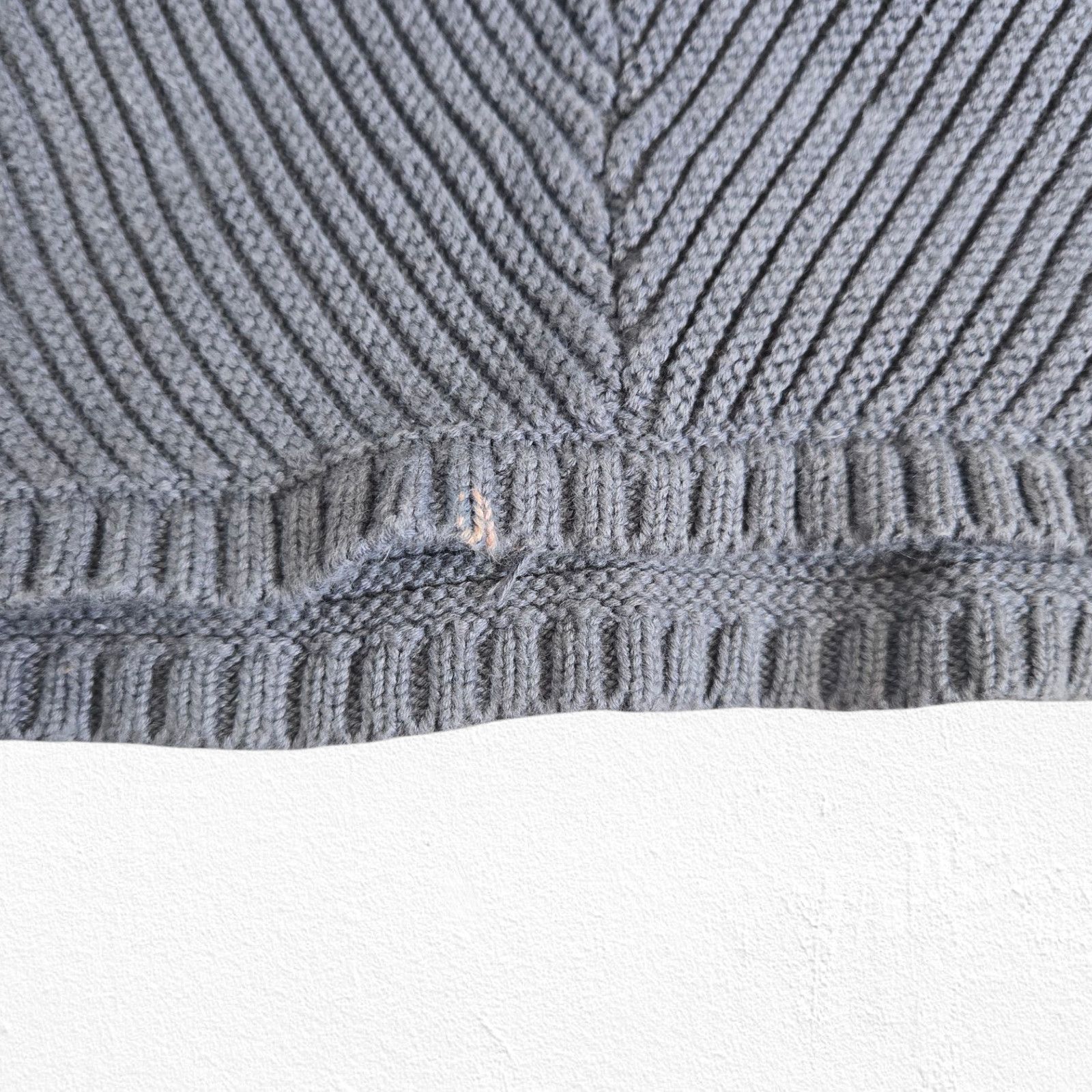 Free People Free People Slate Blue Gray La Brea Sweater Size Small Size S / US 4 / IT 40 - 6 Thumbnail