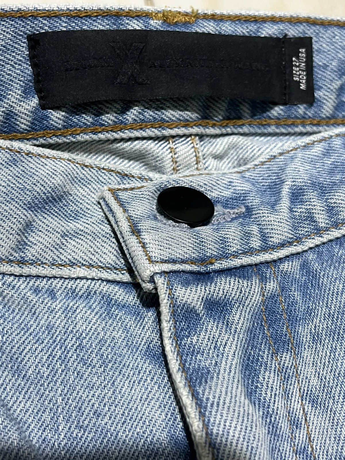 Alexander Wang Alexander wang denim Custom Half Dye Size US 27 - 4 Thumbnail