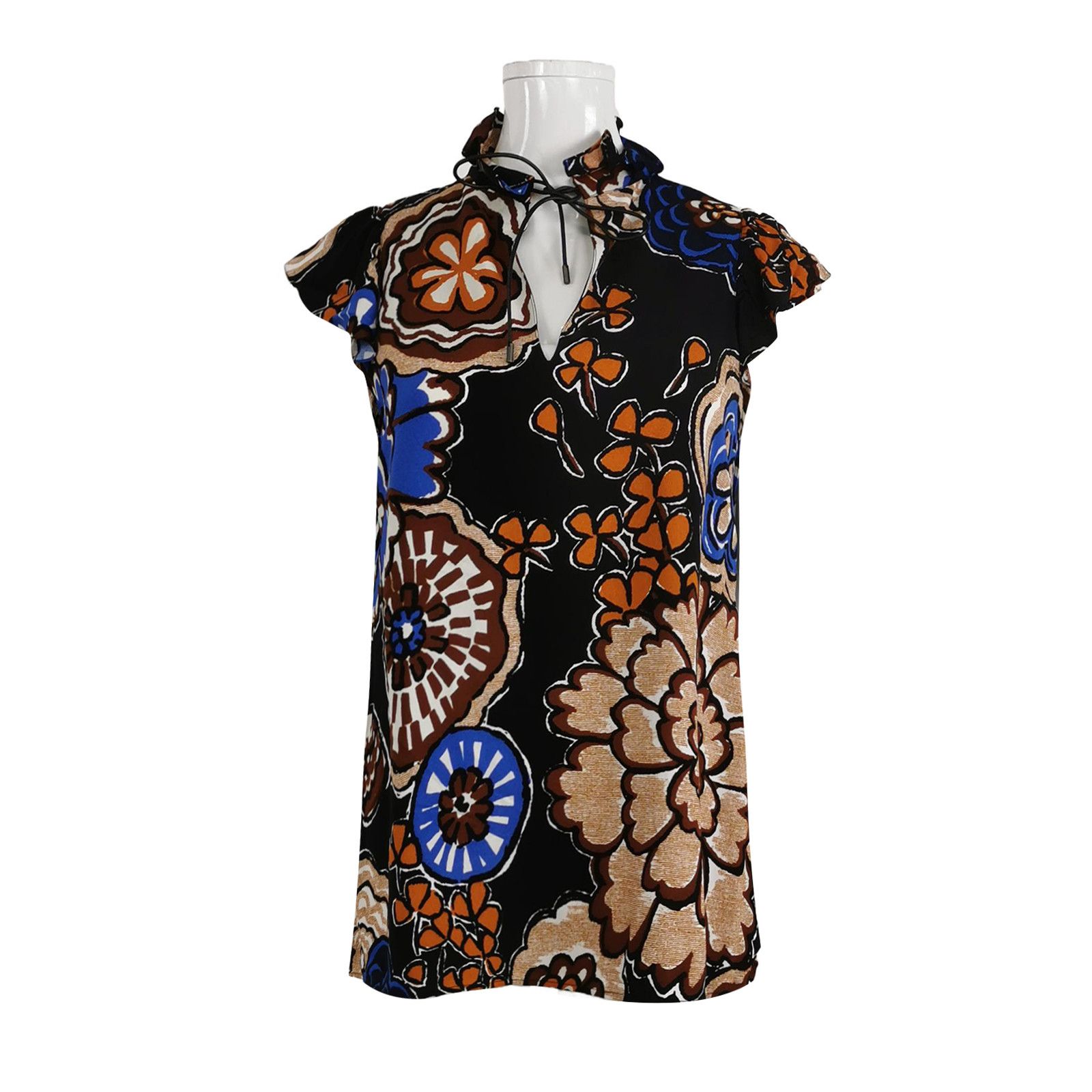 Louis Vuitton Louis Vuitton Floral Print Blouse Size 36 Size XS / US 0-2 / IT 36-38 - 1 Thumbnail