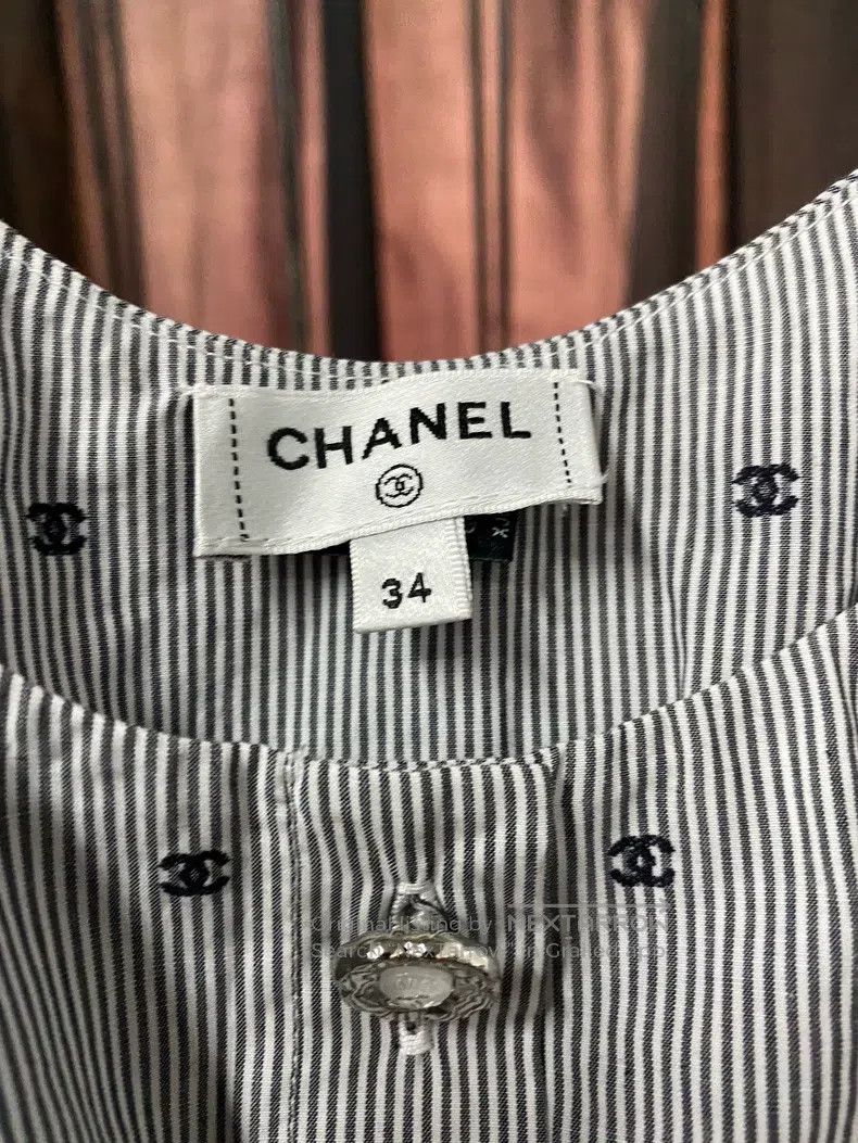 Chanel Chanel Pearl double C suspender vest Size XXS / US 00 / IT 34 - 6 Thumbnail
