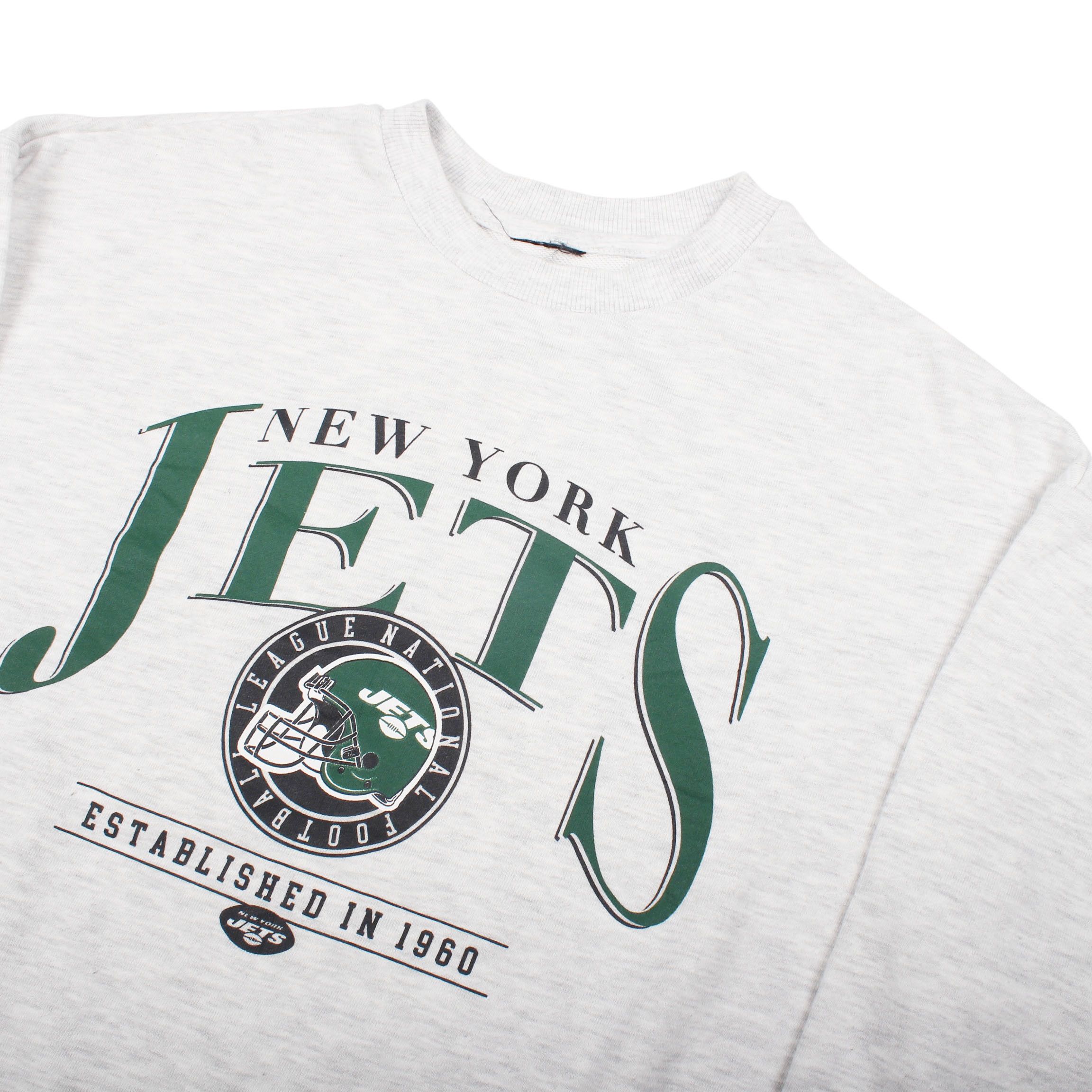 NFL New York Jets Sweatshirt 90s NFL Crewneck Pullover Size US M / EU 48-50 / 2 - 2 Thumbnail