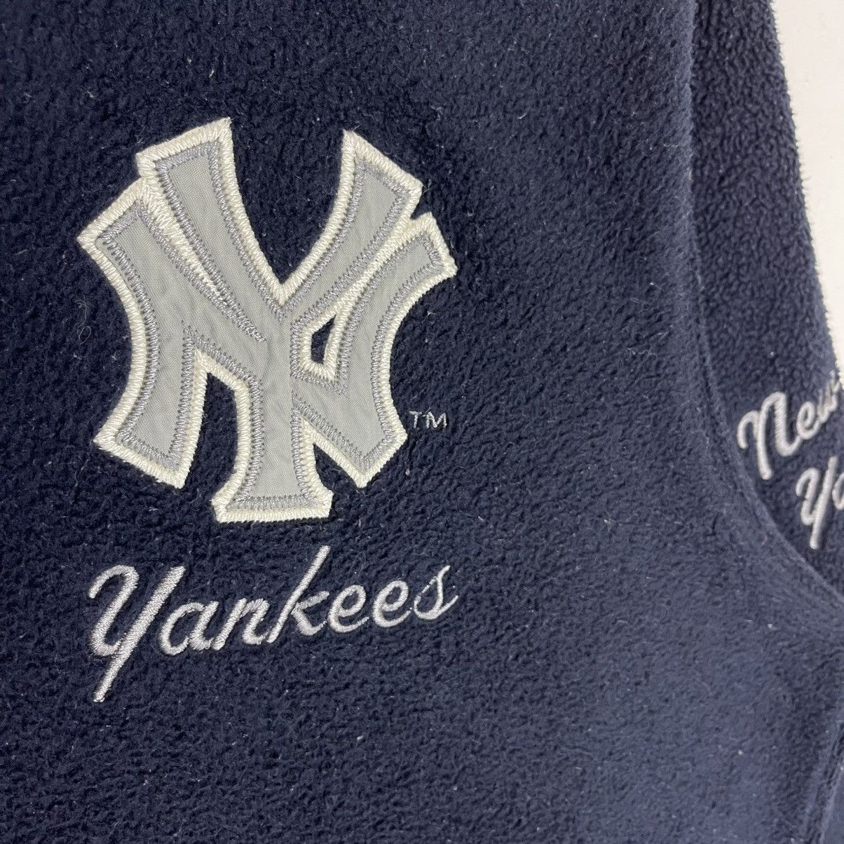MLB × New York Yankees MLB New York Yankees Half Zipper Fleece Sweatshirt Size US M / EU 48-50 / 2 - 4 Thumbnail