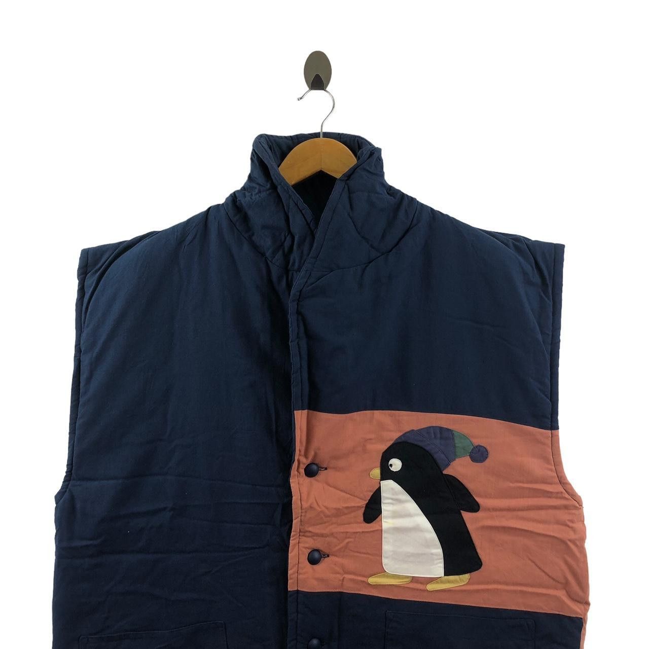 Other Vintage PINGU PENGUIN CARTOON Ski Puffer Vest Jacket Size L / US 10 / IT 46 - 3 Thumbnail