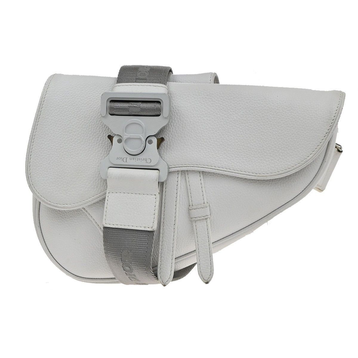 Dior Christian Dior Saddle Crossbody Bag Leather Size ONE SIZE - 1 Thumbnail