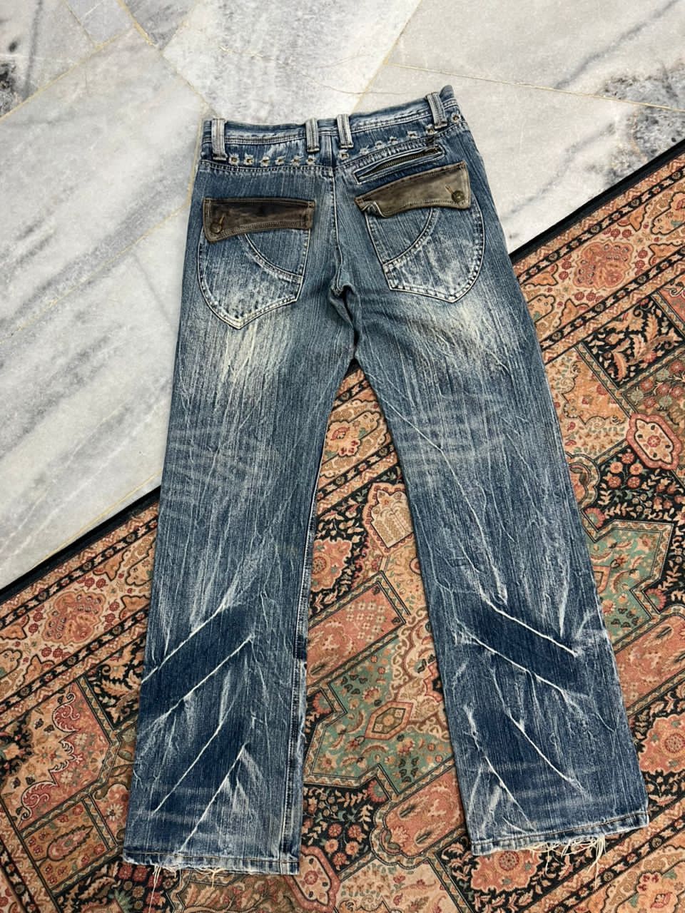 Japanese Brand Japanese Brand Trixy Flare Jeans Size US 32 / EU 48 - 5 Thumbnail