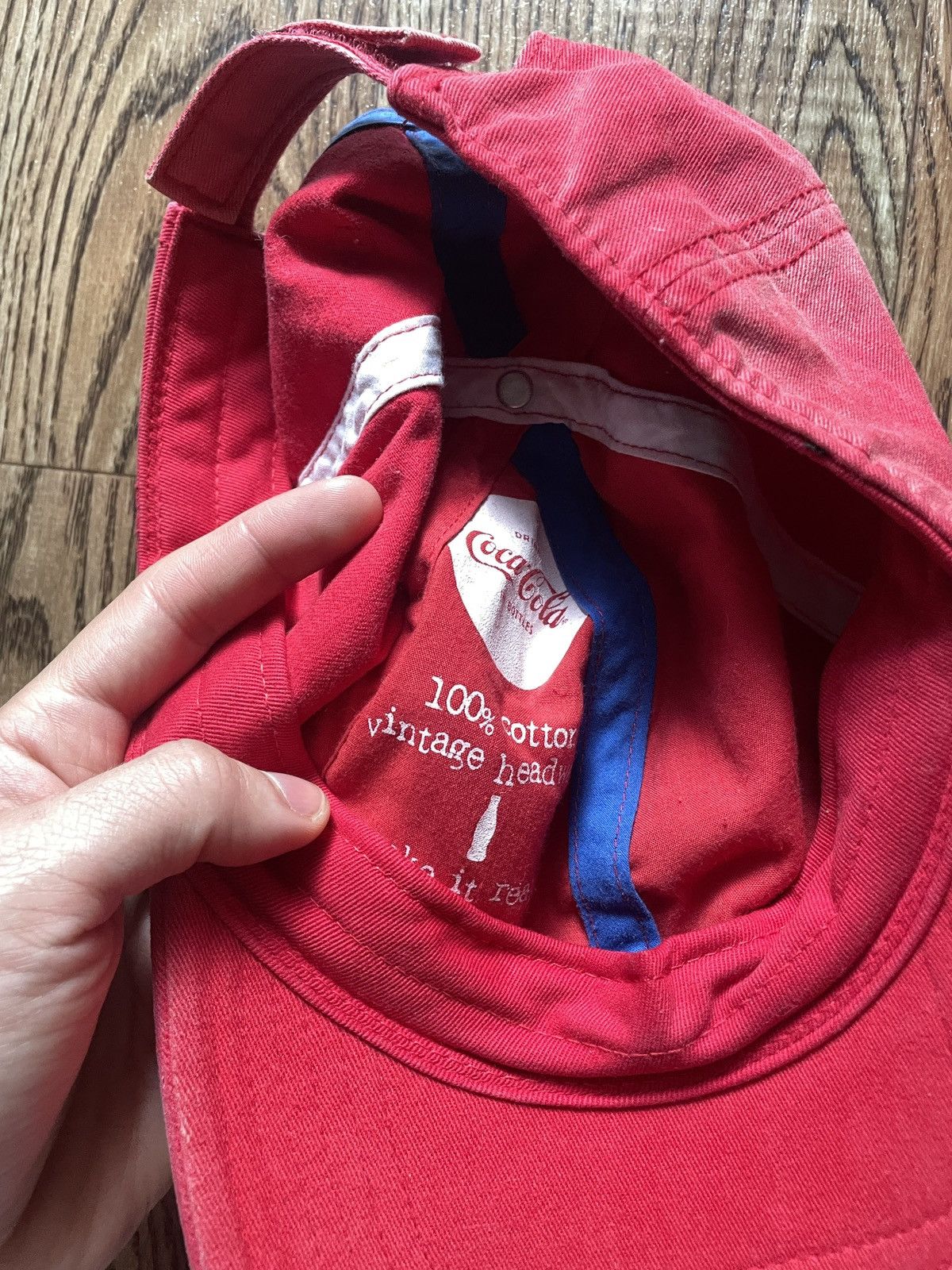 Coca Cola Vintage Coca-Cola Hat Size ONE SIZE - 5 Thumbnail