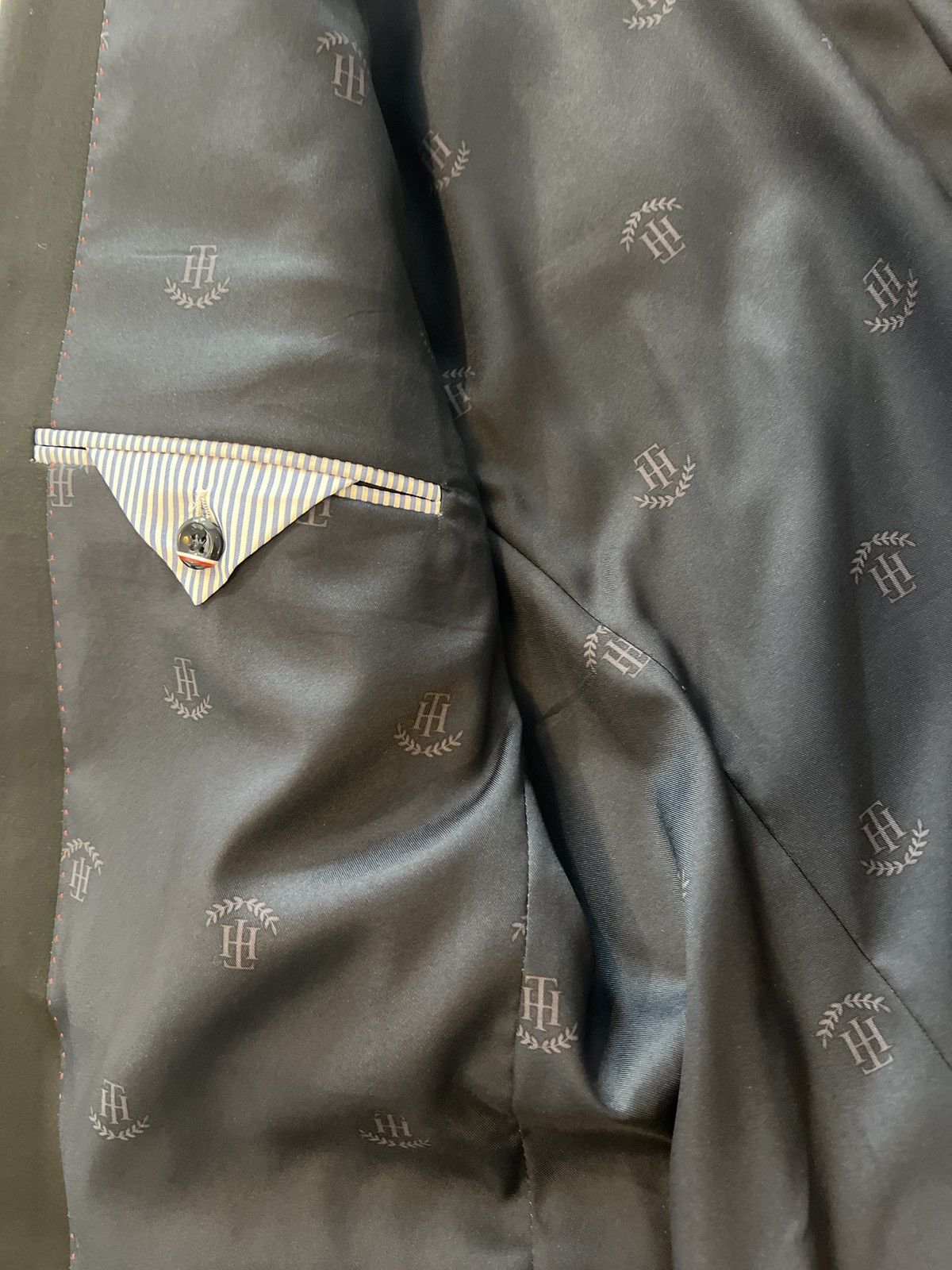 Tommy Hilfiger Tommy Hilfiger Black Blazer Size 44L - 4 Thumbnail
