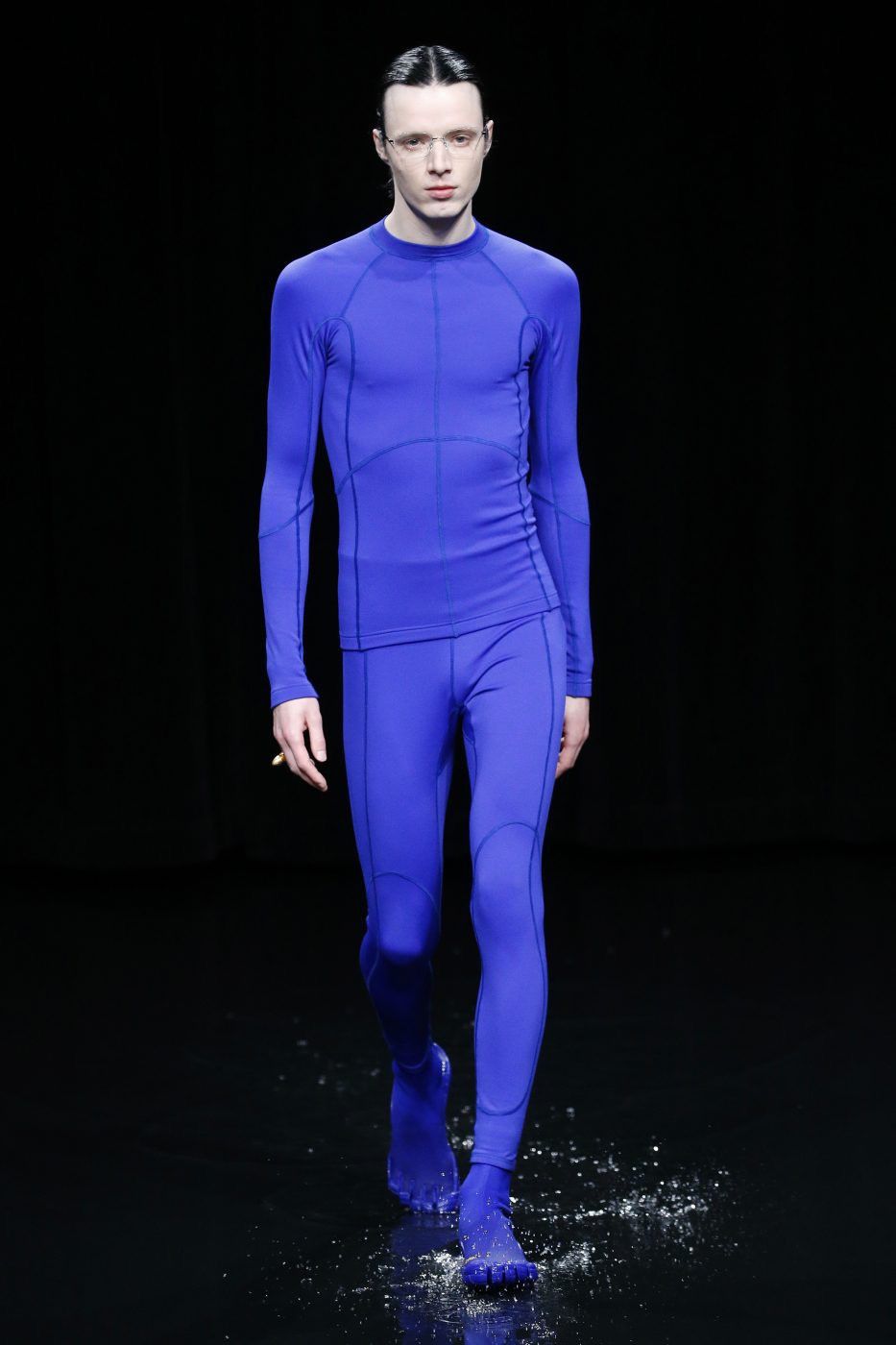 Balenciaga 1/1 UNRELEASED SAMPLE RUNWAY VIBRAM in blue colorway Size US 11 / EU 44 - 10 Thumbnail