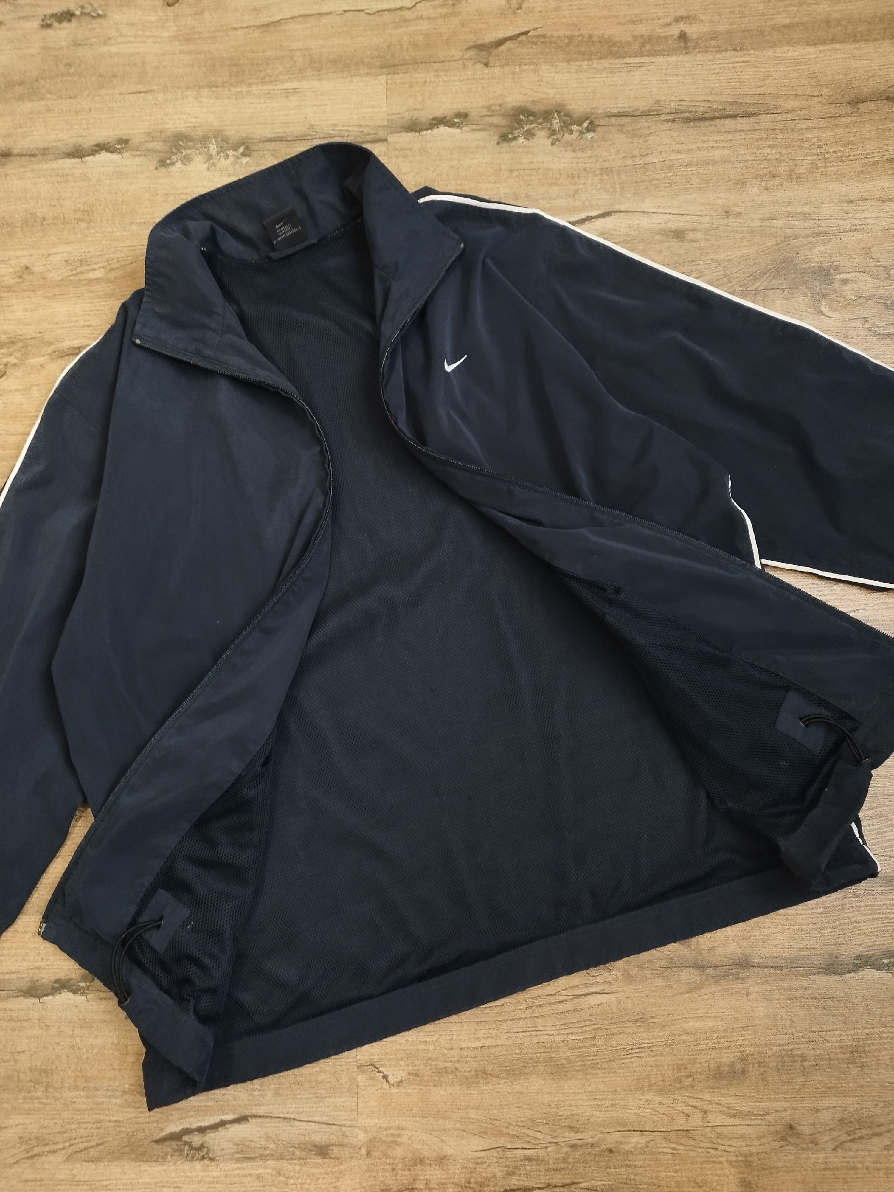Nike Nike Vintage Tracksuit Set Jacket & Track Pants - Navy Blue Size US L / EU 52-54 / 3 - 5 Thumbnail