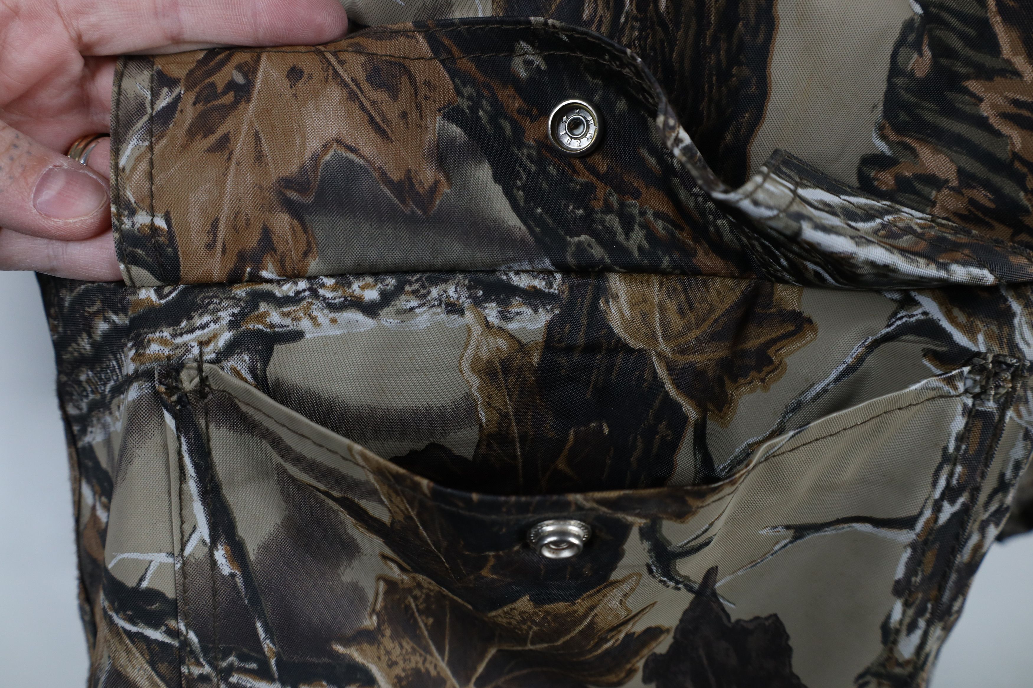 Vintage Vintage 90s Streetwear Camouflage Hooded Rain Jacket Size US M / EU 48-50 / 2 - 5 Thumbnail