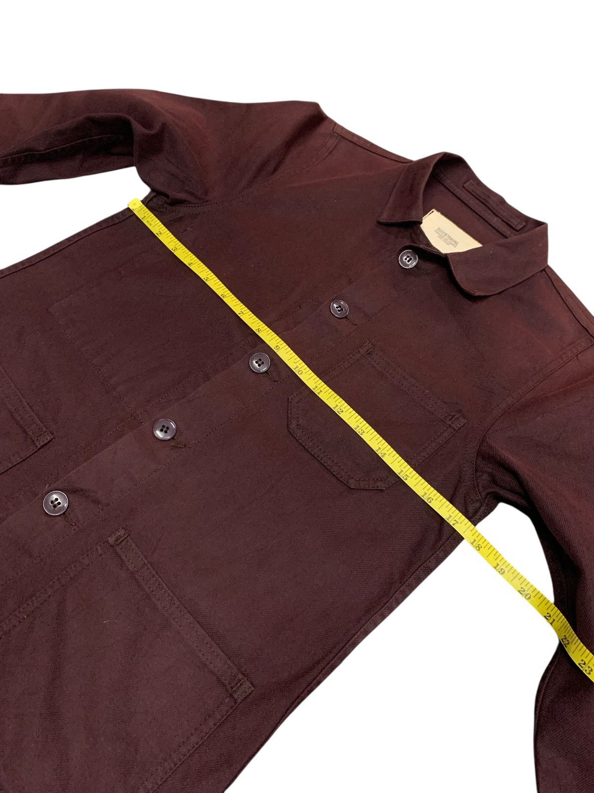 Zucca Rare Dark Brown🔥 Zucca Travail Button Up Jacket Size S / US 4 / IT 40 - 8 Thumbnail