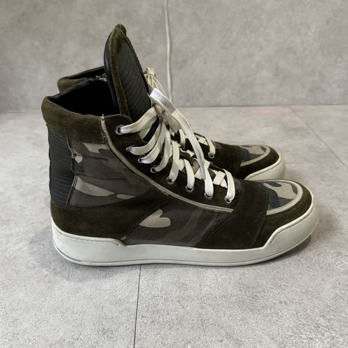 Balmain Balmain Camo High Tops Sneaker Size US 9 / EU 42 - 4 Thumbnail