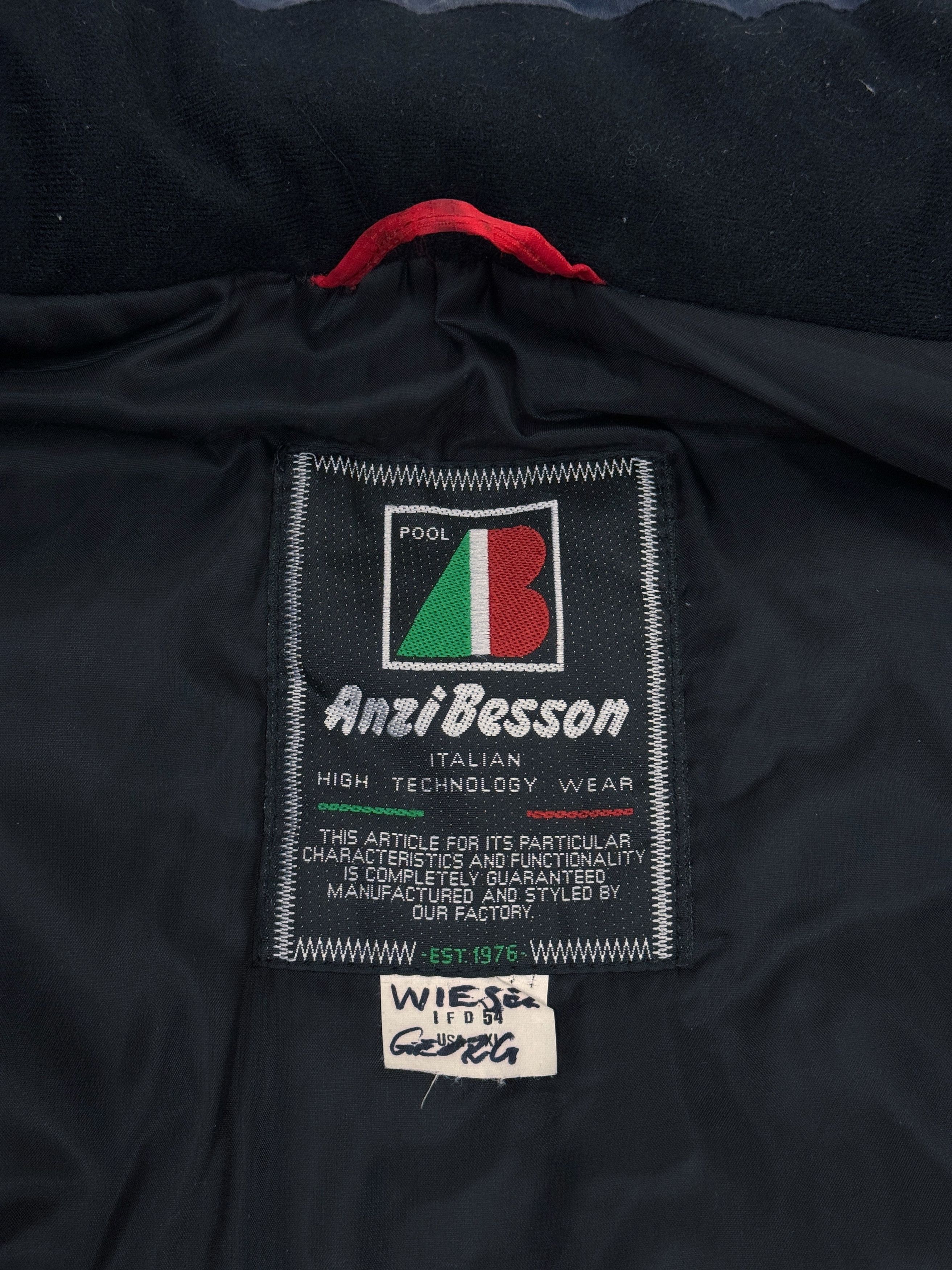 Vintage Anzi Besson Jacket FIS Nordic World Ski Champ 99 Ramsau Size US XL / EU 56 / 4 - 10 Thumbnail