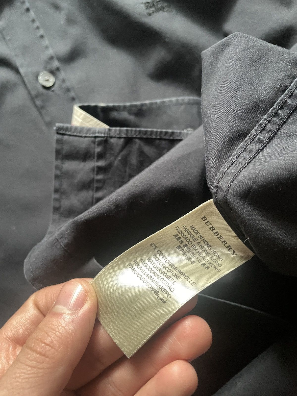 Burberry Vintage Burberry Shirt In A Cage Button Up Long Sleeve XL Size US XL / EU 56 / 4 - 6 Thumbnail
