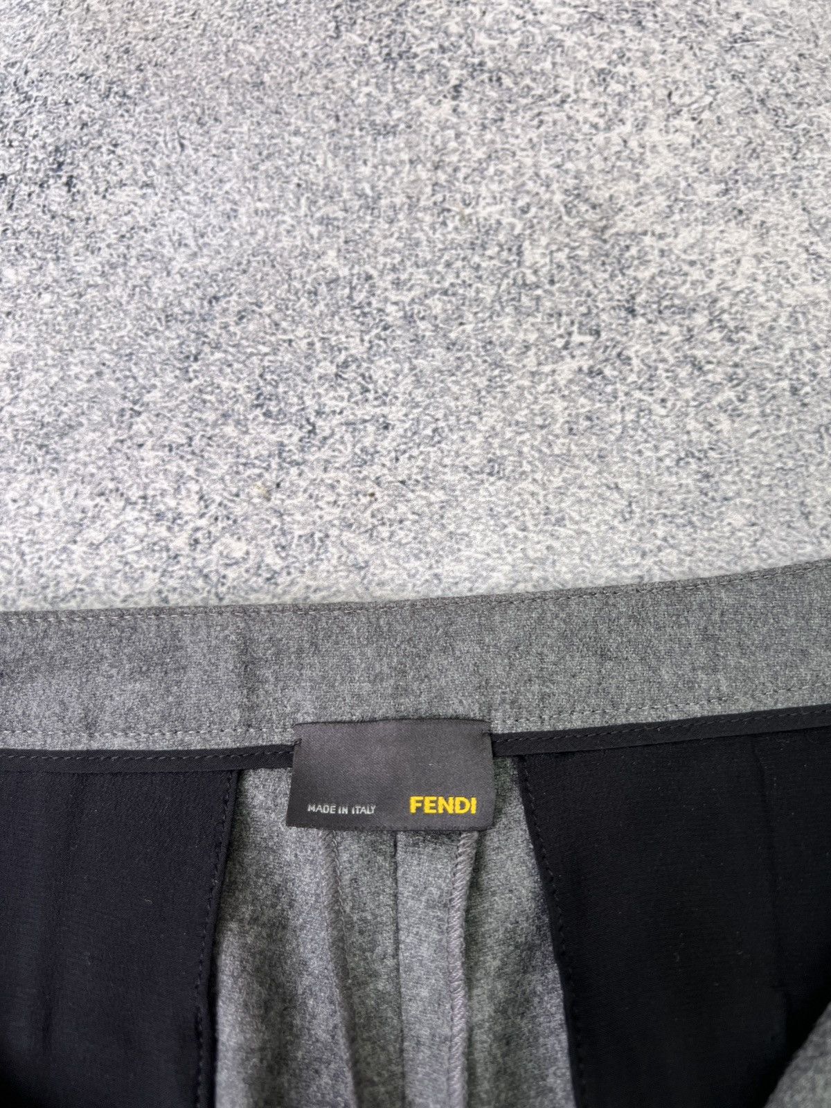 Fendi × Vintage Vintage Fendi Women’s Wool Luxury Pants Size 25" / US 0 / IT 36 - 5 Thumbnail