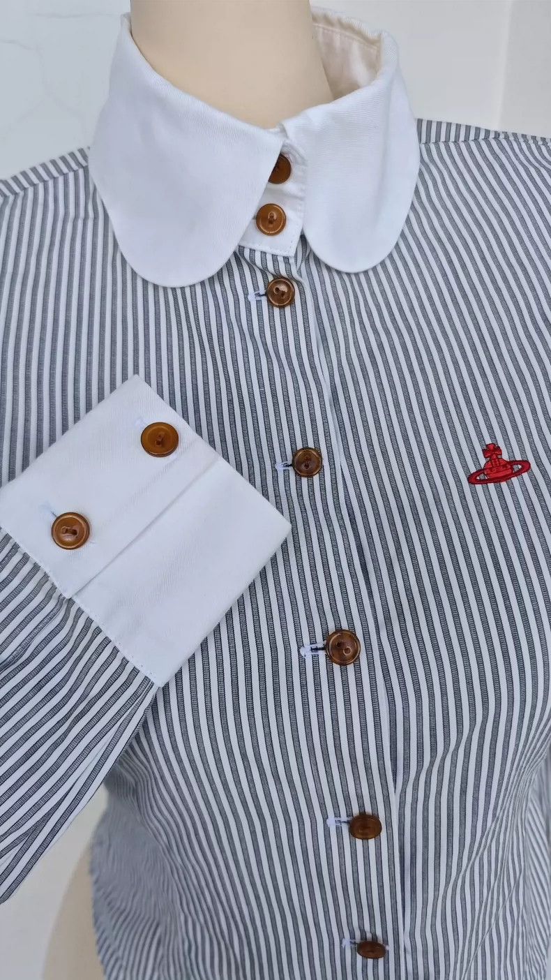 Vivienne Westwood Vivienne Westwood Tie-dye striped shirt Size M / US 6-8 / IT 42-44 - 6 Thumbnail