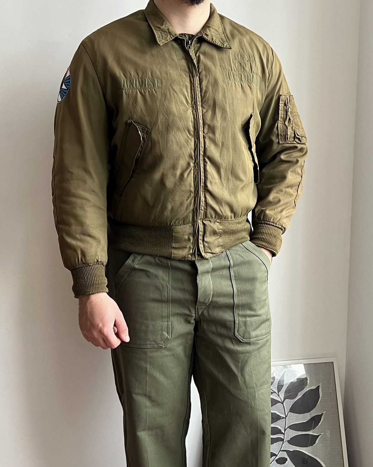 Buzz Rickson's 🇺🇸Vintage 1970s U.S. Army Cold Weather Combat Vehicle Jacket Size US M / EU 48-50 / 2 - 3 Thumbnail