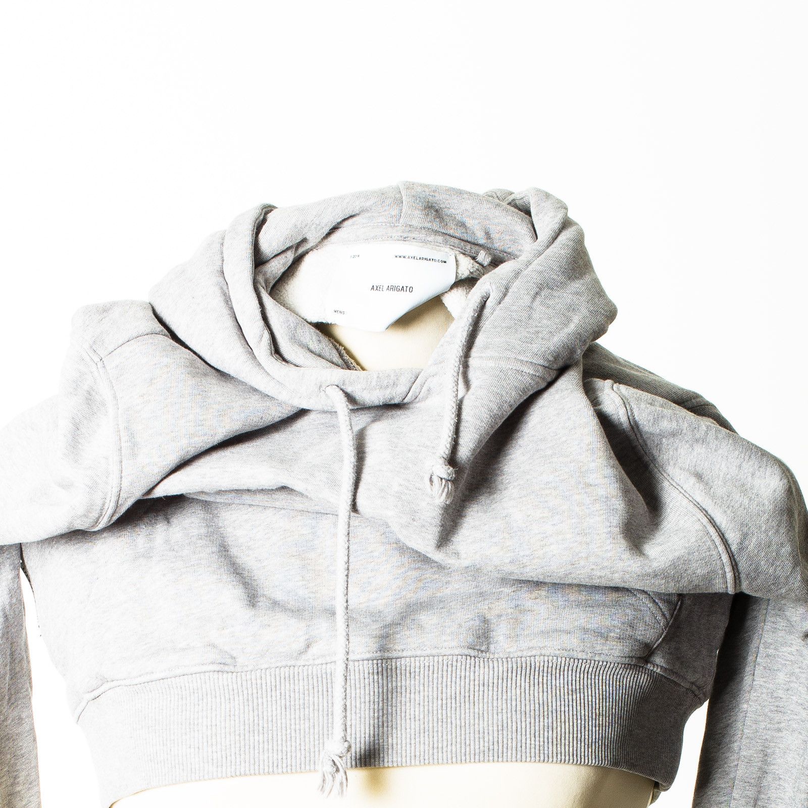 Axel Arigato AXEL ARIGATO Gray Melange Hoodie Size S Size US S / EU 44-46 / 1 - 5 Thumbnail