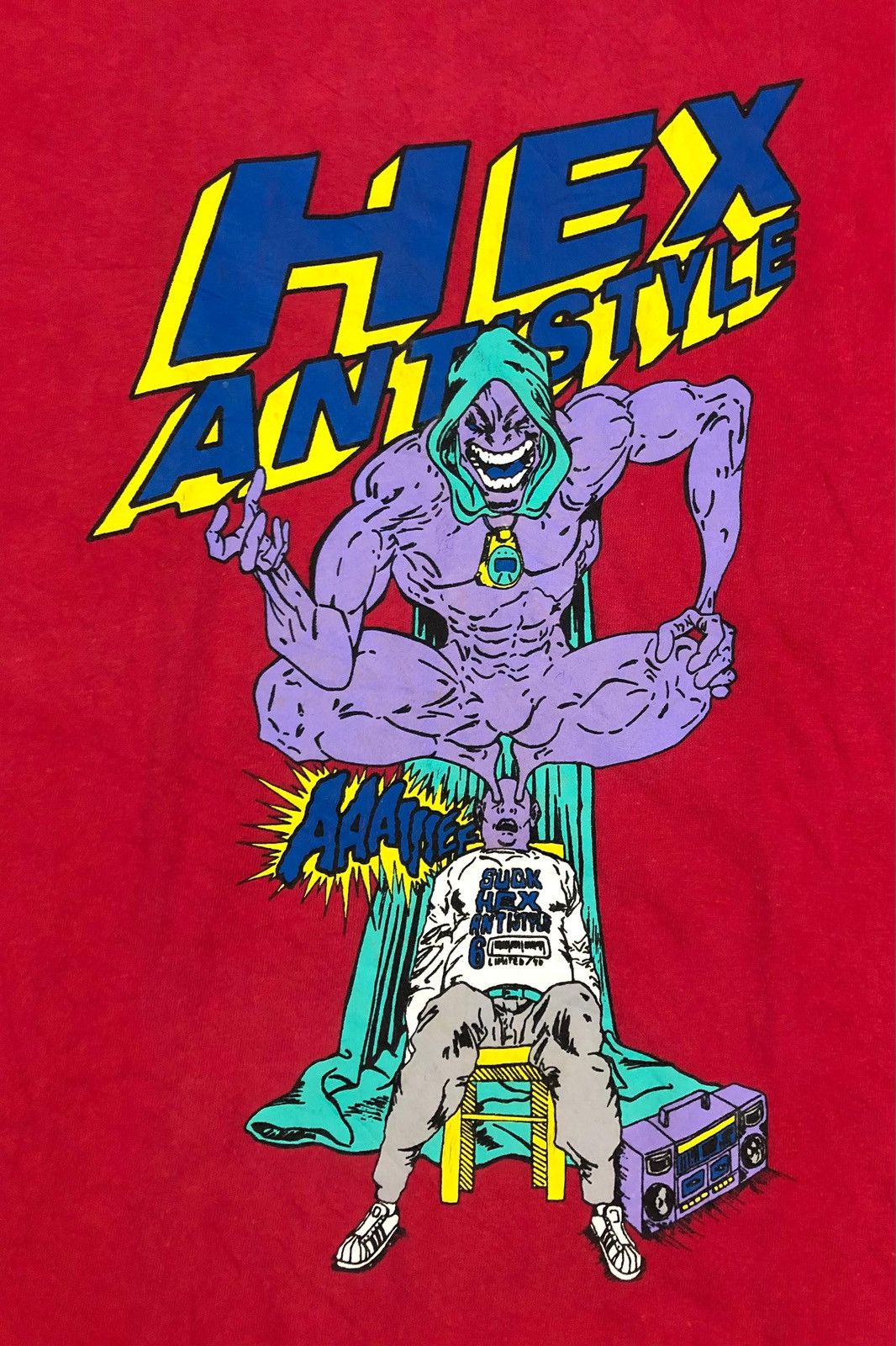 Vintage Vintage Hex Antistyle Skateboarding Size US L / EU 52-54 / 3 - 3 Thumbnail
