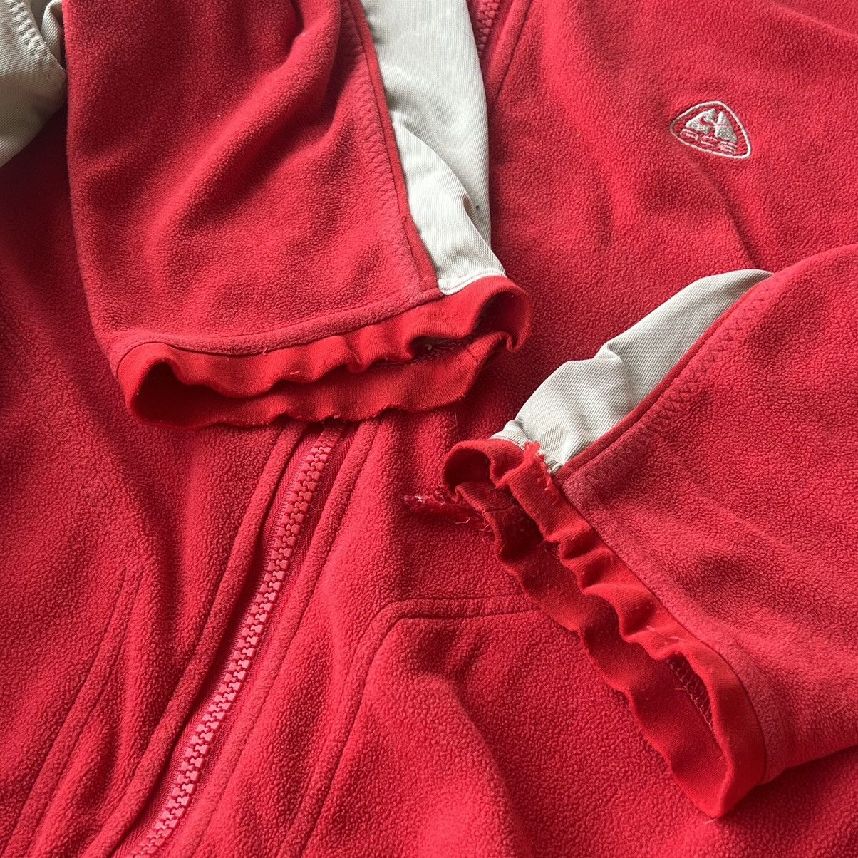 Vintage Nike Acg Vintage Zip Fleece Jacket Size US XL / EU 56 / 4 - 6 Thumbnail