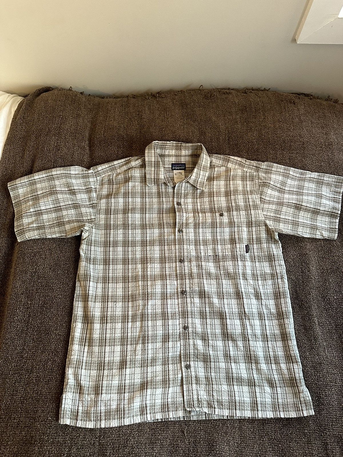 Patagonia Y2K Vintage Patagonia Short Sleeve Button Up Size US M / EU 48-50 / 2 - 1 Thumbnail