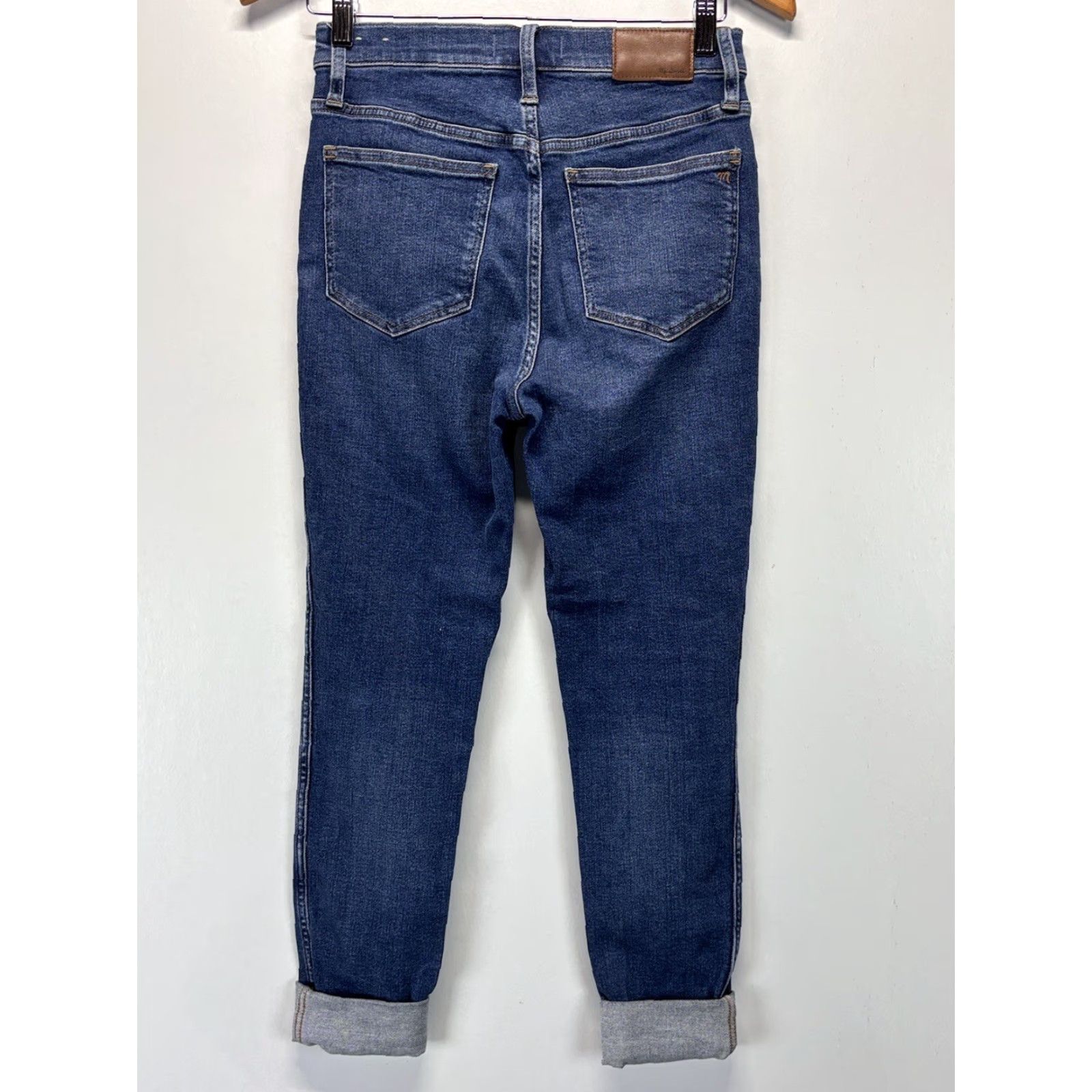 Madewell Madewell Jeans Skinny 10” High Rise Sz 26 Women’s Blue - Regular Size, Women, 26, Pre-owned Size 26" / US 2 / IT 38 - 3 Thumbnail