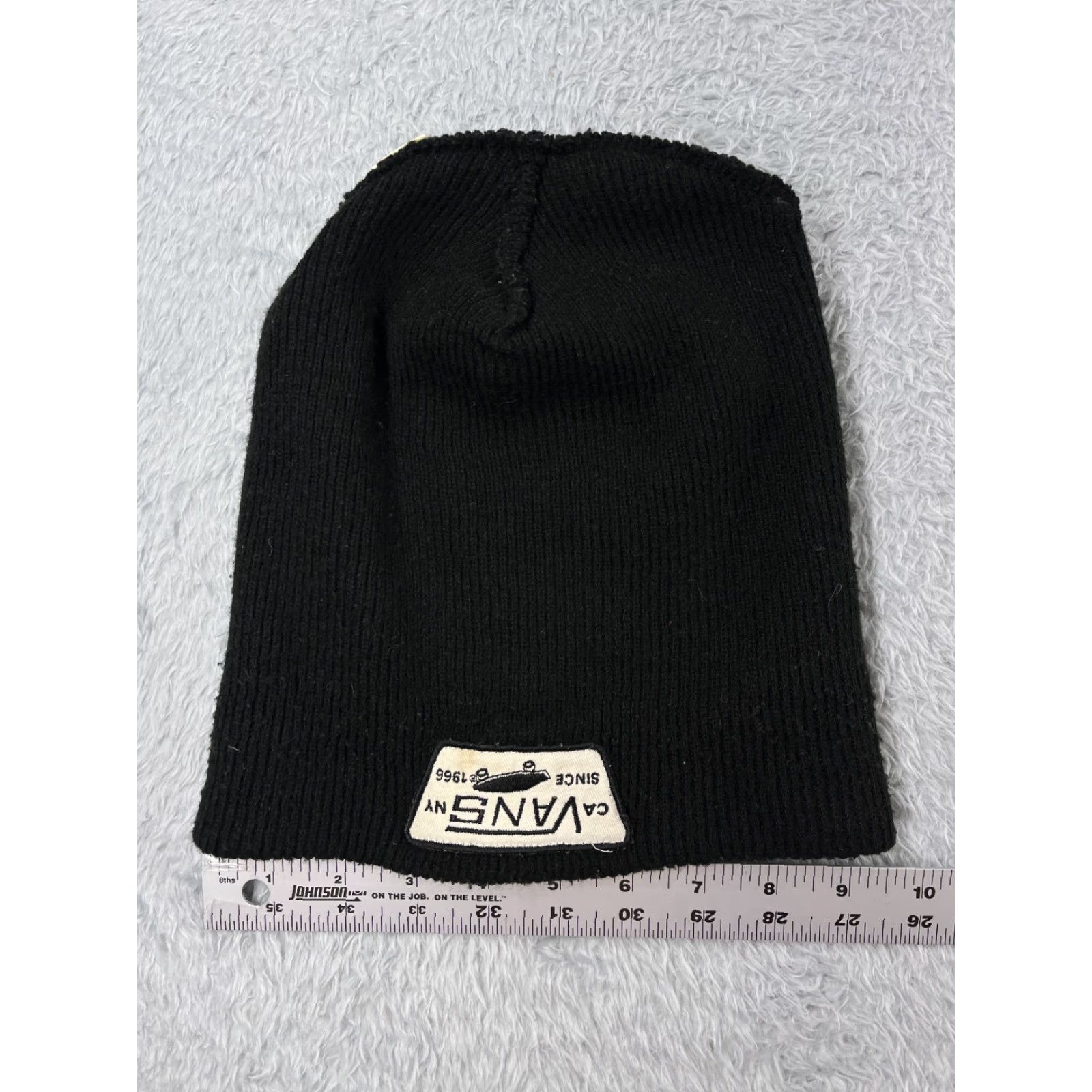 Vans VANS Beanie Adult One Size Black Knit Acrylic 90s Skate Outdoors Boys Mens - Beanie Hat Size ONE SIZE - 5 Thumbnail