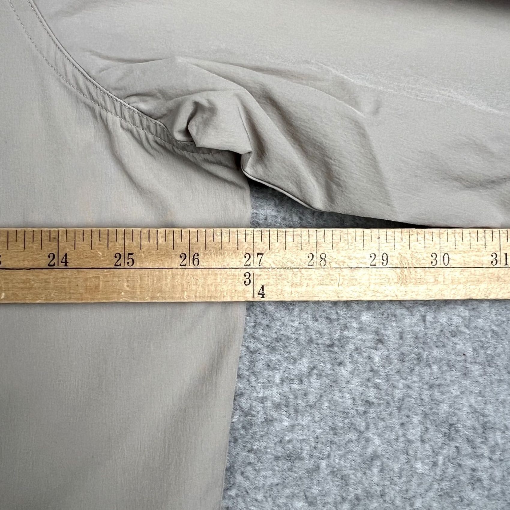 Vintage Sendero Confluence Tech Shirt Men 3XL Beige Western Long Sleeve Pearl Snap Nylon Size US XXL / EU 58 / 5 - 5 Thumbnail