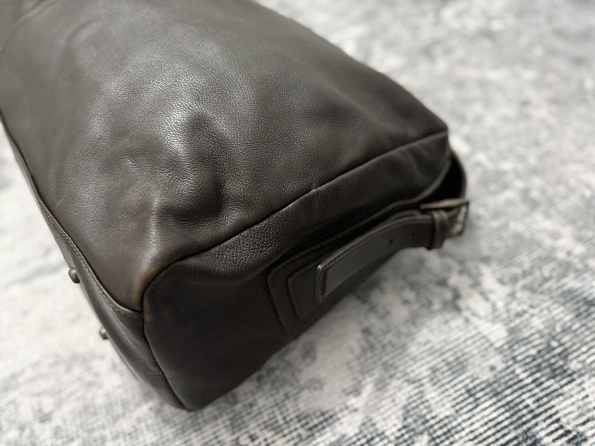 Giorgio Armani Giorgio Armani Leather Travel Bag Size ONE SIZE - 11 Thumbnail