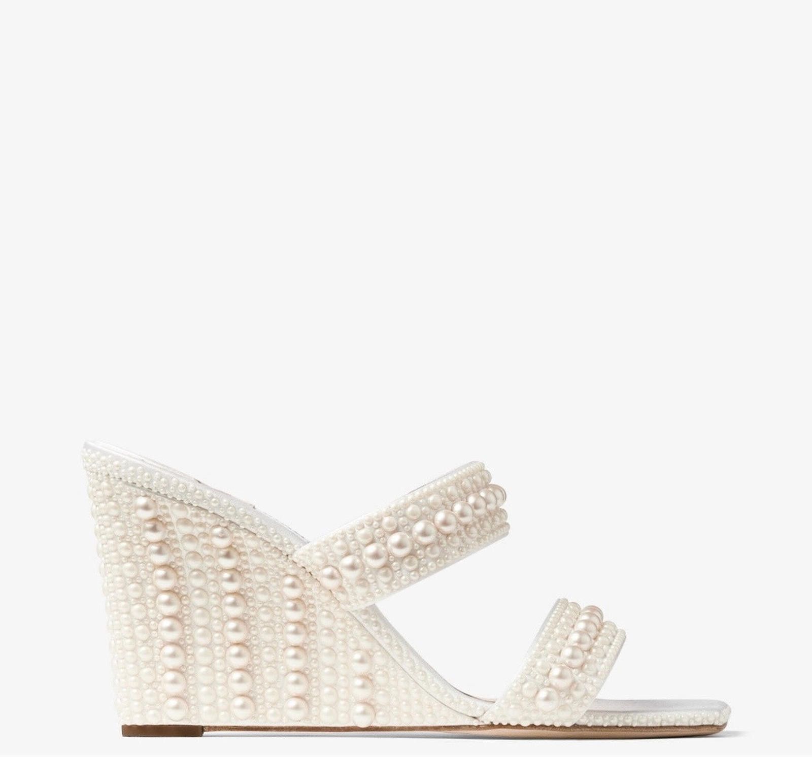 Jimmy Choo Jimmy Choo Sacoria Wedges Size US 7.5 / IT 37.5 - 1 Thumbnail
