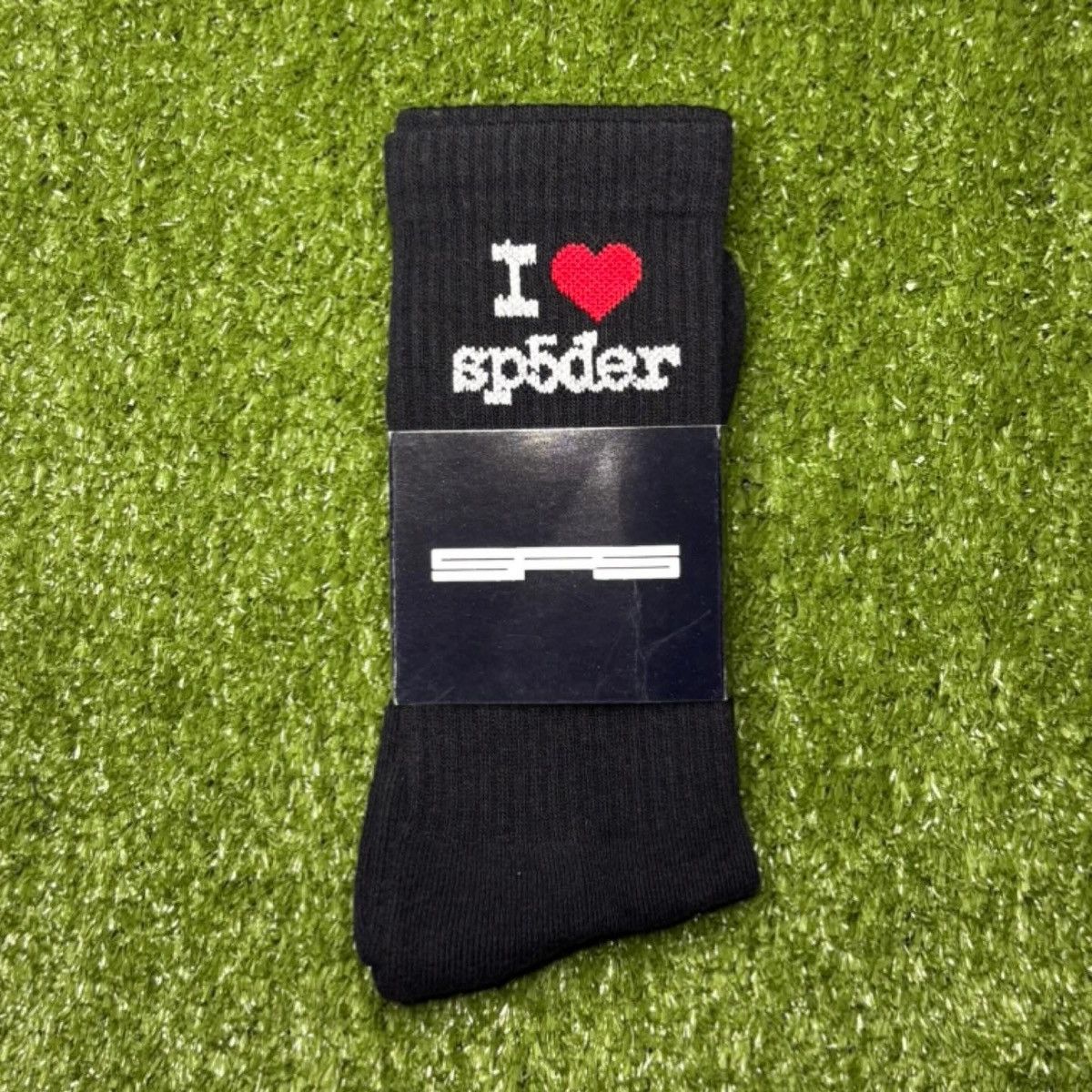 Sp5der Sp5der Worldwide Black Souvenir Socks Size ONE SIZE - 3 Thumbnail