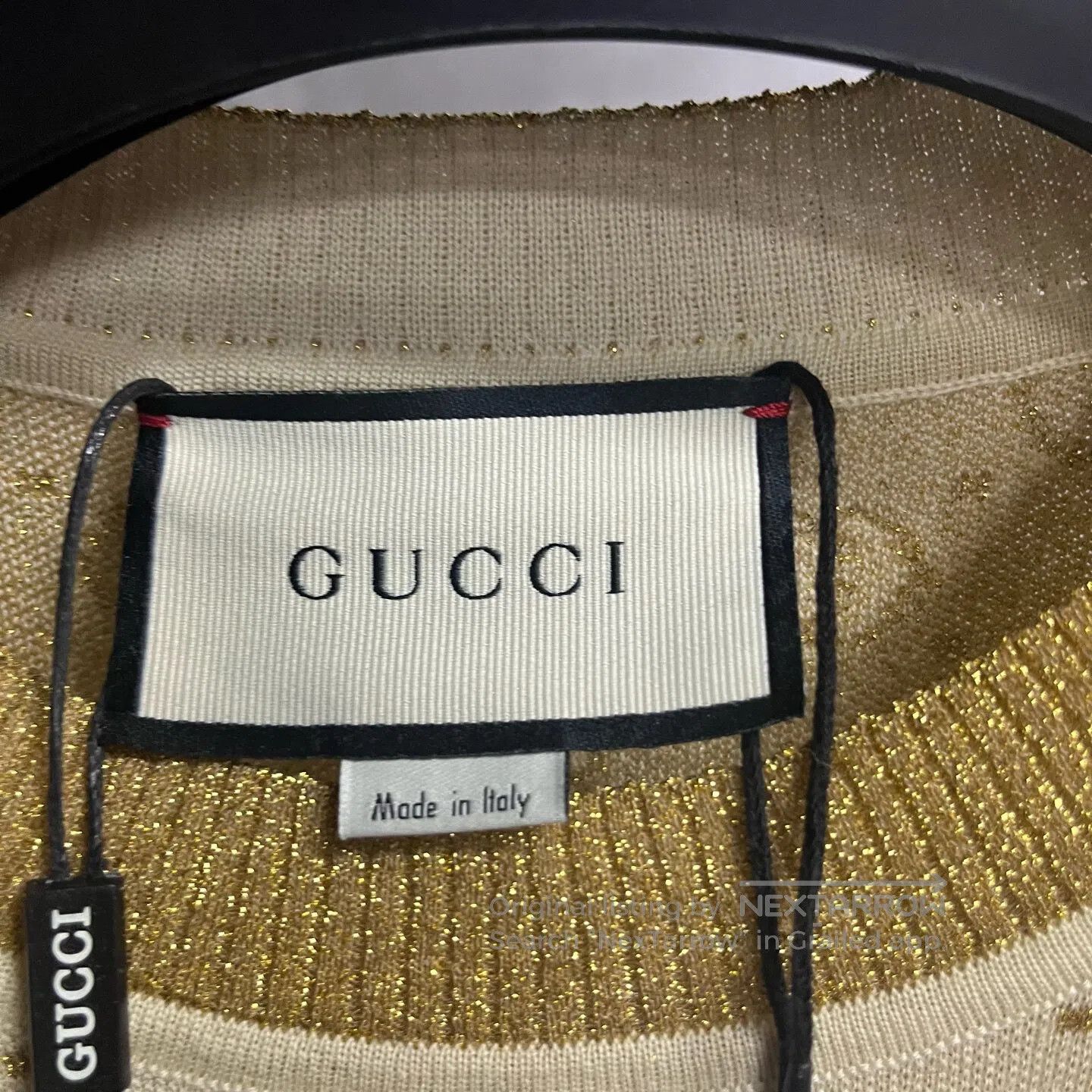 Gucci Guicci Mutual G Woolen sweater with five-quarter sleeves; Size S / US 4 / IT 40 - 2 Thumbnail