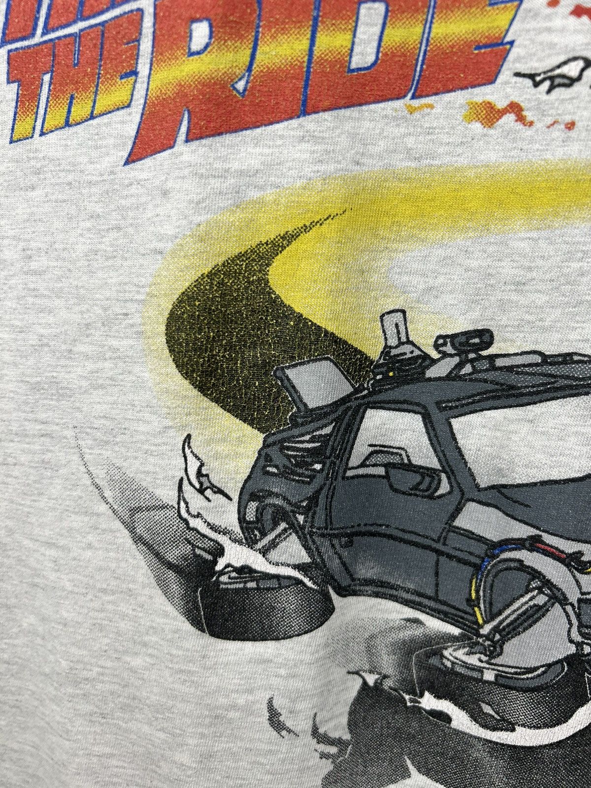 Vintage Vintage Universal Studios Back To The Future Ride T-Shirt Size US M / EU 48-50 / 2 - 14 Thumbnail